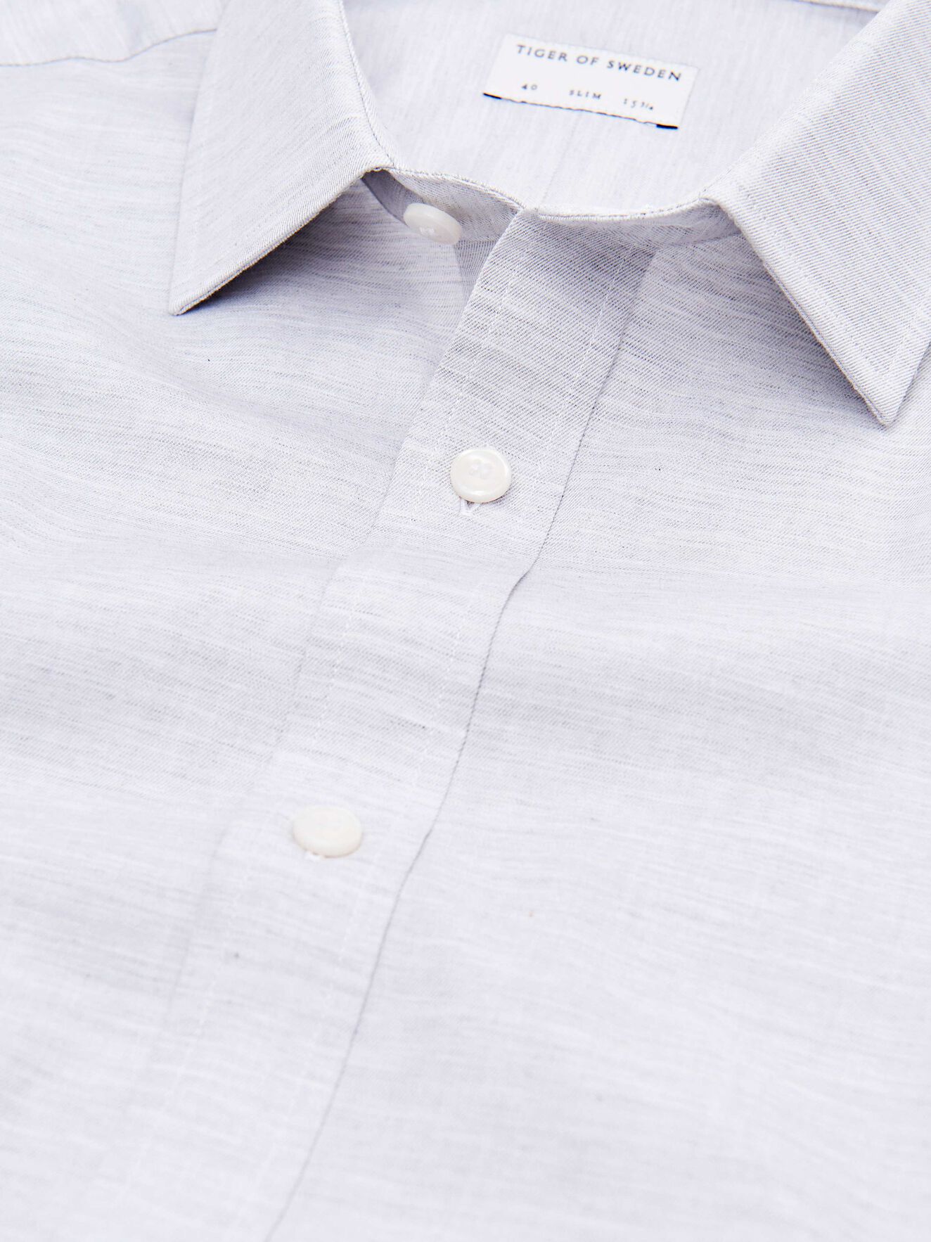 Fridolf Shirt in Monument from Tiger of Sweden Fridolf Shirt in Monument from Tiger of Sweden