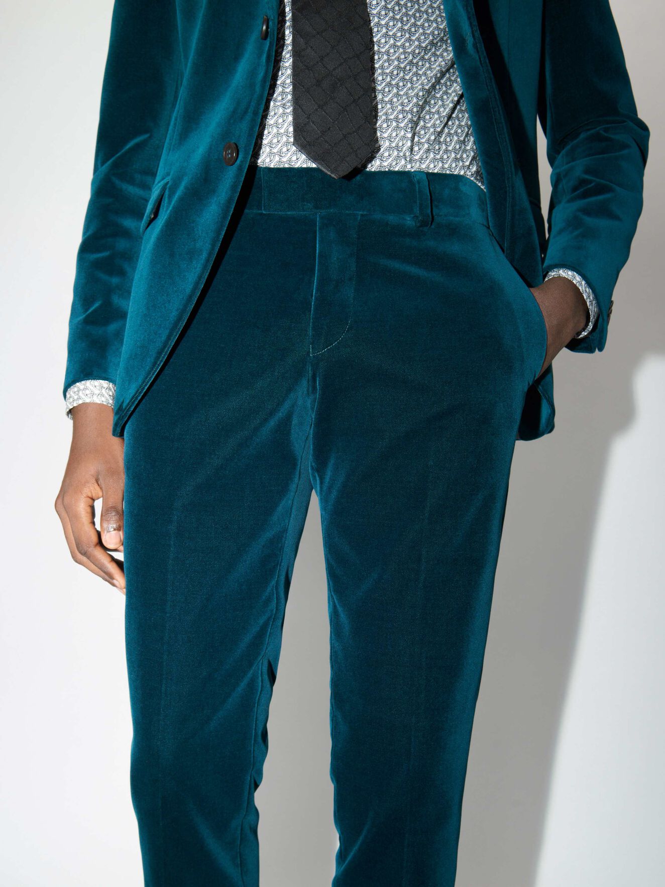 Tordon Trousers in Scarab Green from Tiger of Sweden Tordon Trousers in Scarab Green from Tiger of Sweden