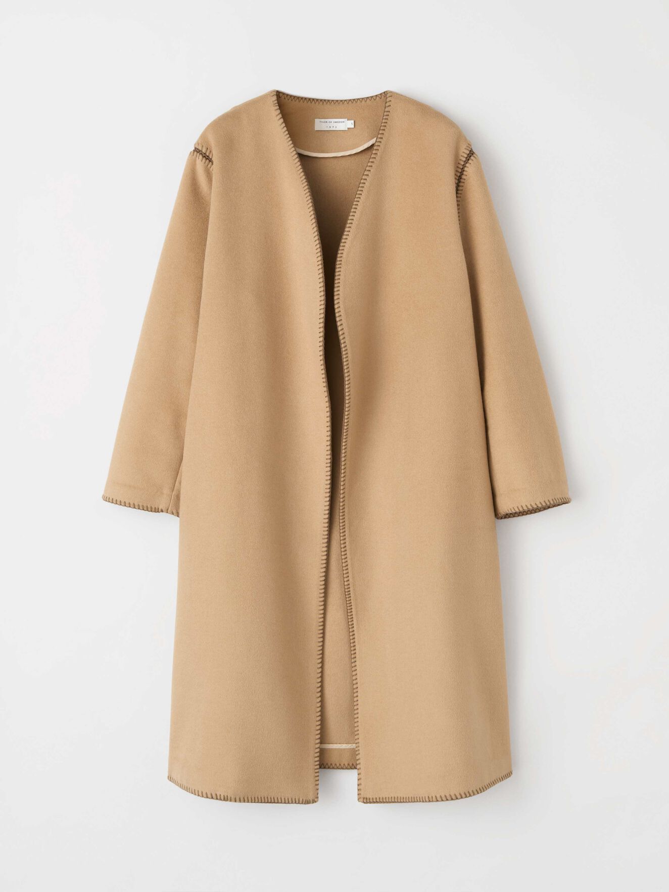 Turin Coat in Camel from Tiger of Sweden Turin Coat in Camel from Tiger of Sweden