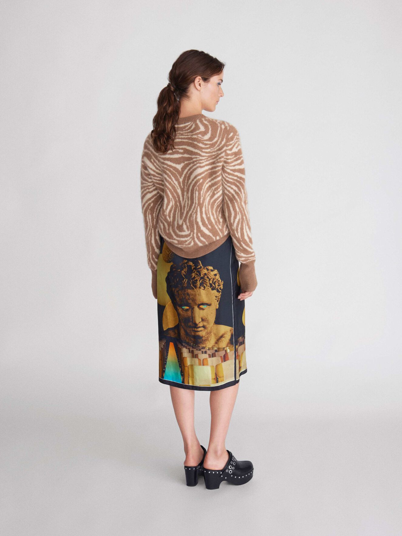 Macette J Pullover in Print from Tiger of Sweden Macette J Pullover in Print from Tiger of Sweden