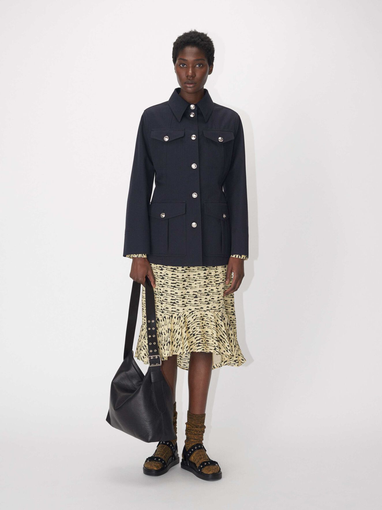 Bamosa Handtasche in Black from Tiger of Sweden Bamosa Handtasche in Black from Tiger of Sweden