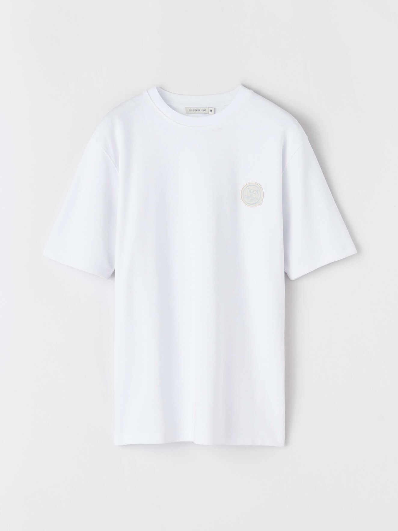 Ton T-Shirt in White from Tiger of Sweden Ton T-Shirt in White from Tiger of Sweden