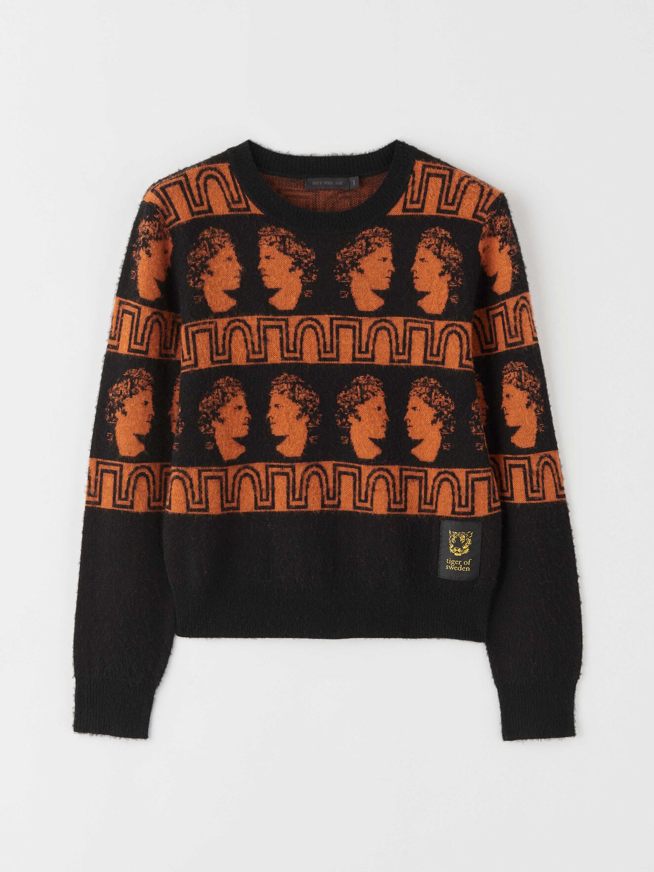 Scree Pullover in Print from Tiger of Sweden Scree Pullover in Print from Tiger of Sweden