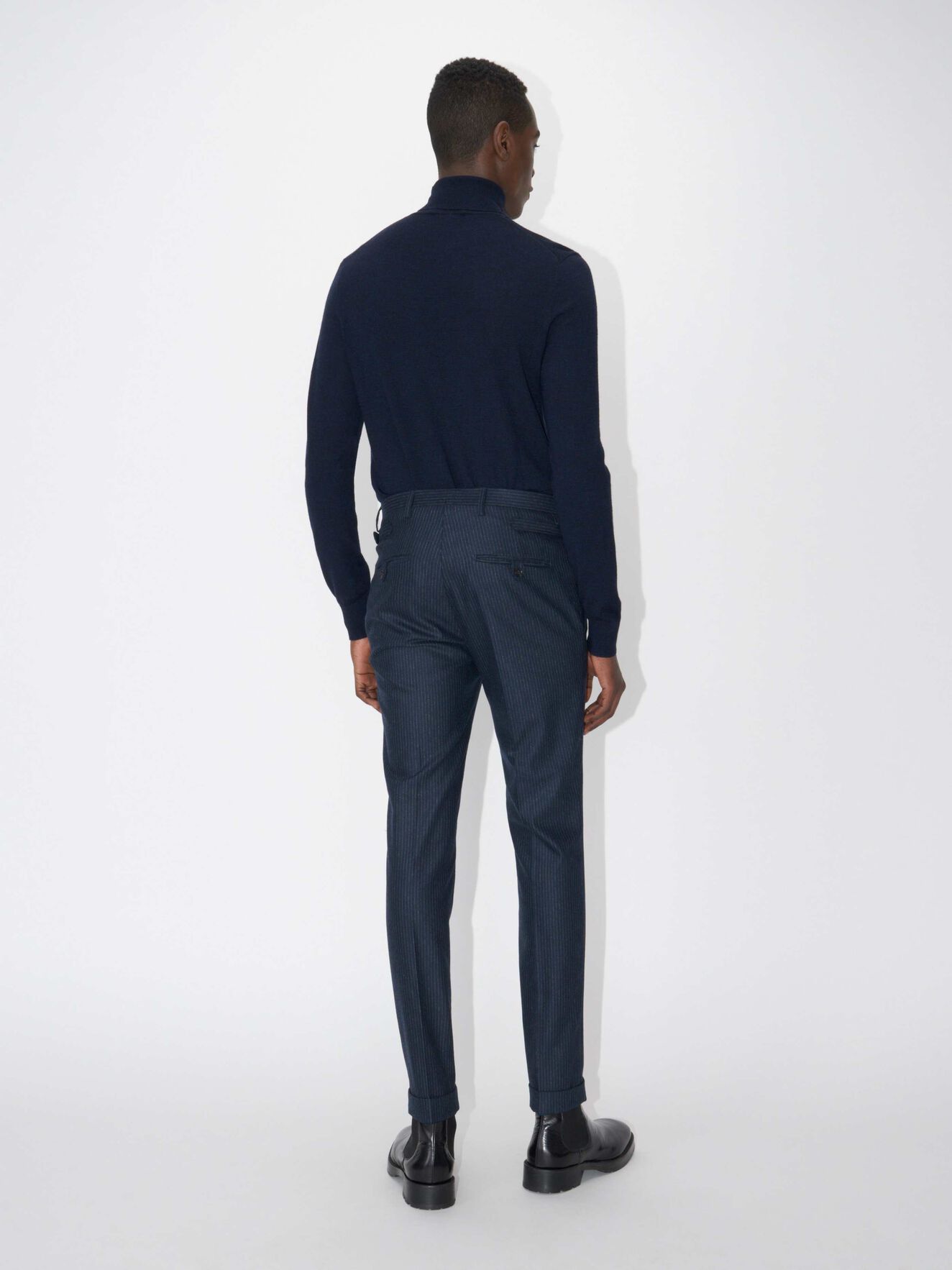 Nevile Pullover in Light Ink from Tiger of Sweden Nevile Pullover in Light Ink from Tiger of Sweden