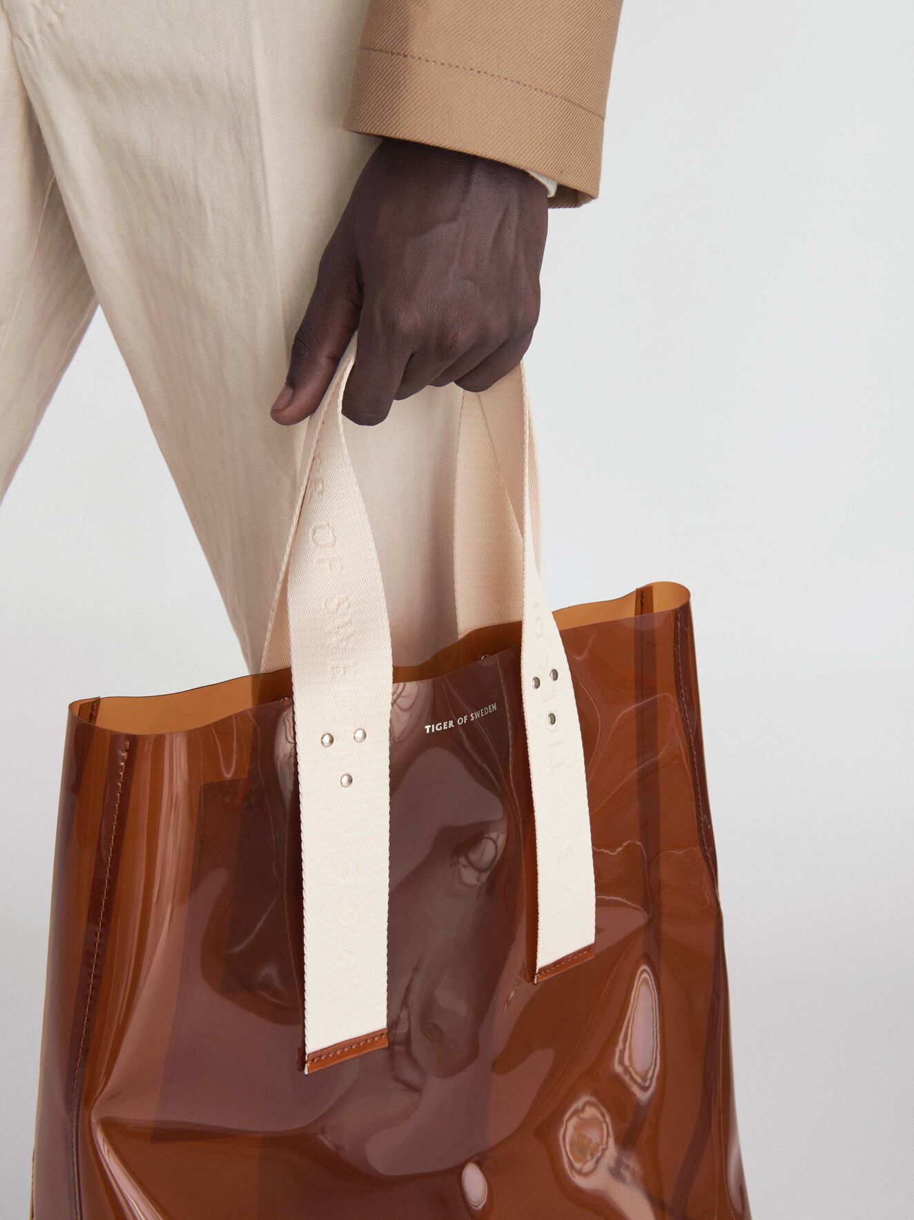 Tund Bag in Cognac from Tiger of Sweden Tund Bag in Cognac from Tiger of Sweden