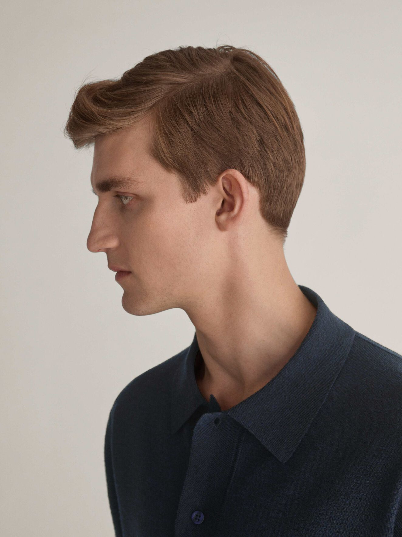 Nesper Pullover in Light Ink from Tiger of Sweden Nesper Pullover in Light Ink from Tiger of Sweden
