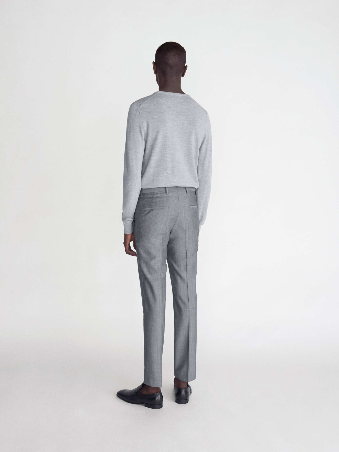 Nichols Pullover in Dark grey Mel from Tiger of Sweden Nichols Pullover in Dark grey Mel from Tiger of Sweden