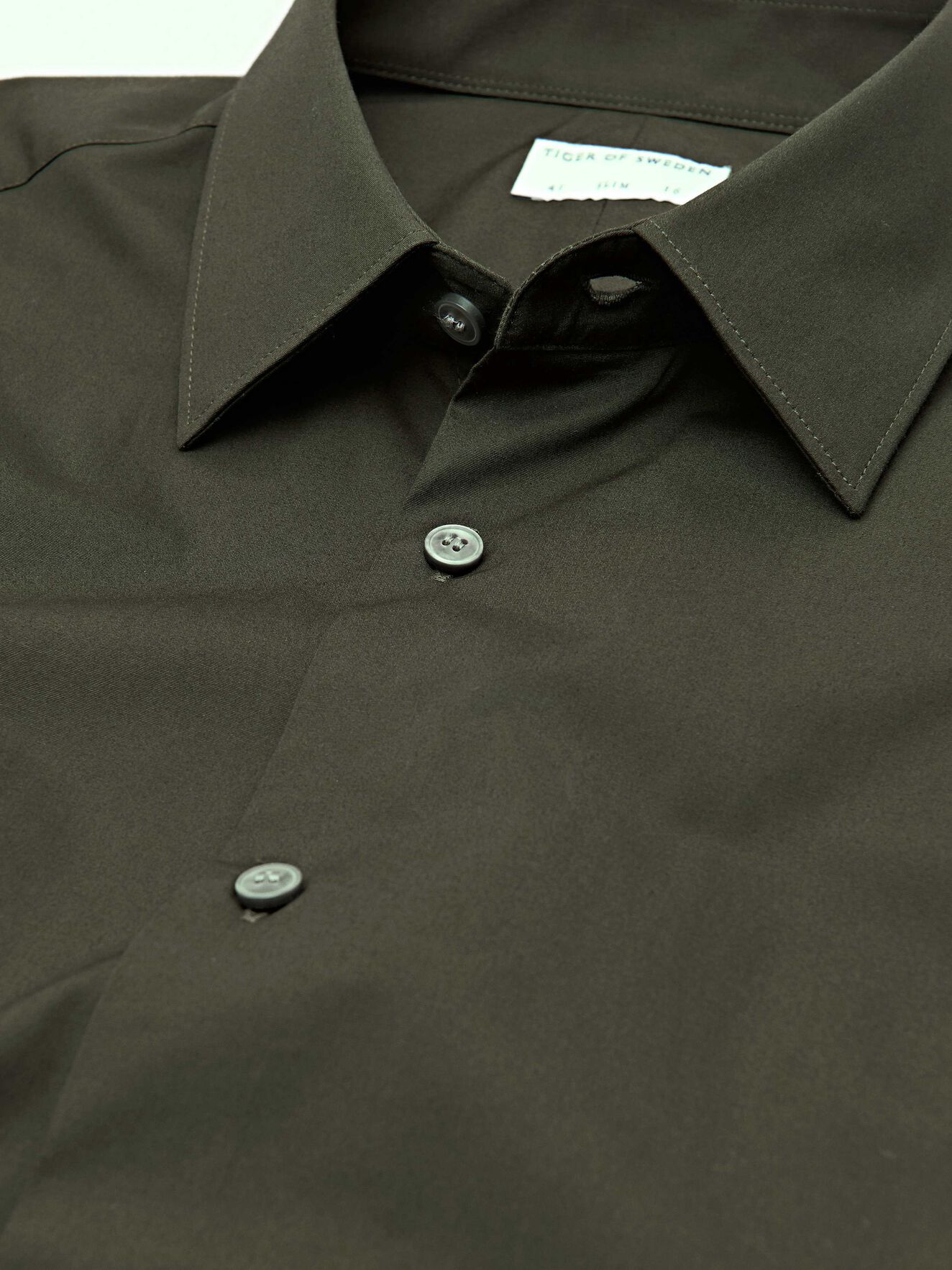 Farrell Shirt in Dark Green from Tiger of Sweden Farrell Shirt in Dark Green from Tiger of Sweden