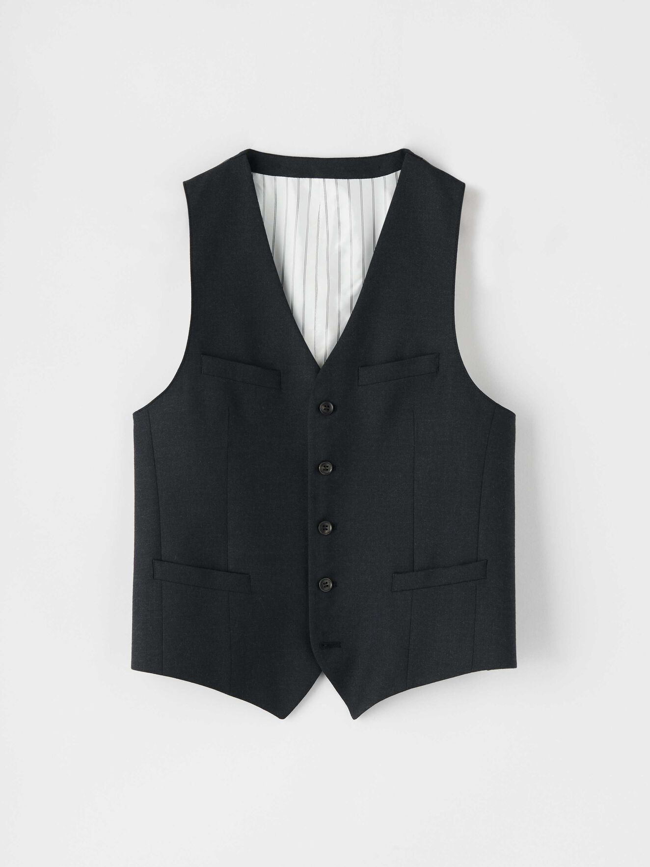 Wolmer Weste in Dark grey Mel from Tiger of Sweden Wolmer Weste in Dark grey Mel from Tiger of Sweden