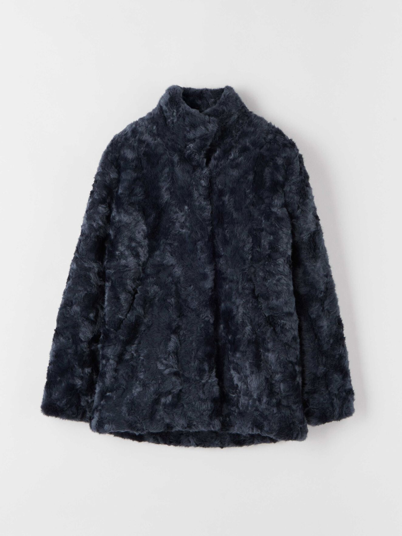Minimal Jacket in Worker Blue from Tiger of Sweden Minimal Jacket in Worker Blue from Tiger of Sweden