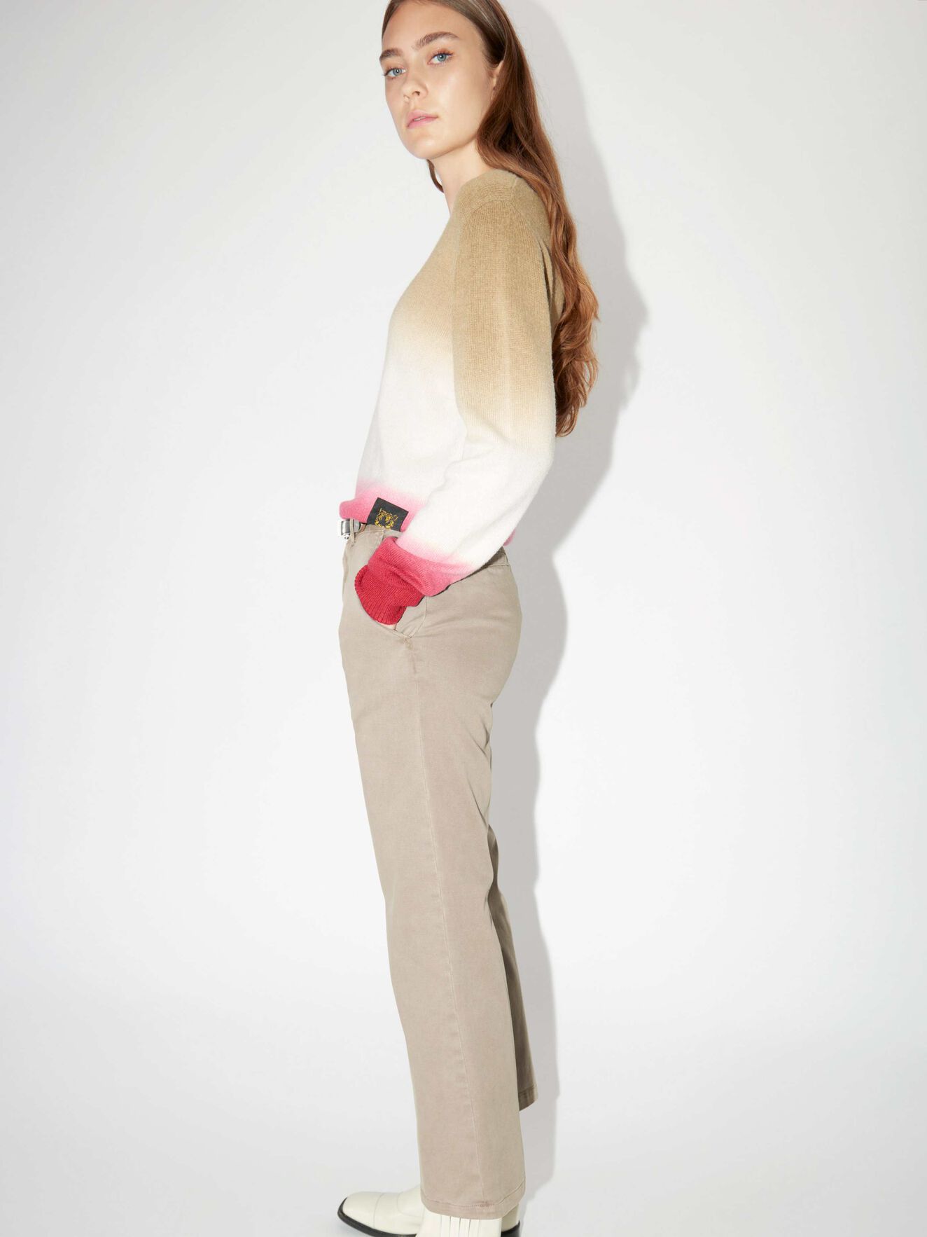 Eiria Trousers in Sand from Tiger of Sweden Eiria Trousers in Sand from Tiger of Sweden