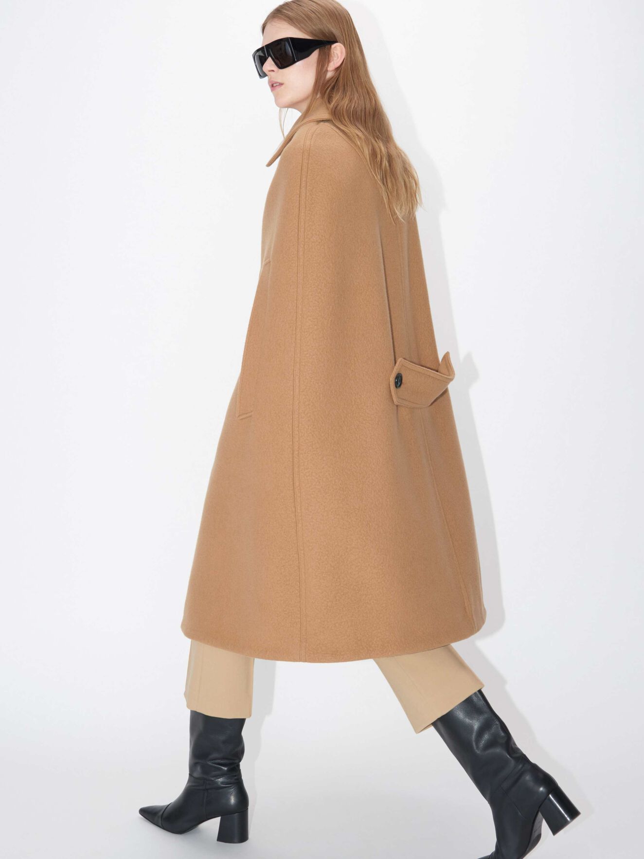 Cuckoo Coat in Camel from Tiger of Sweden Cuckoo Coat in Camel from Tiger of Sweden