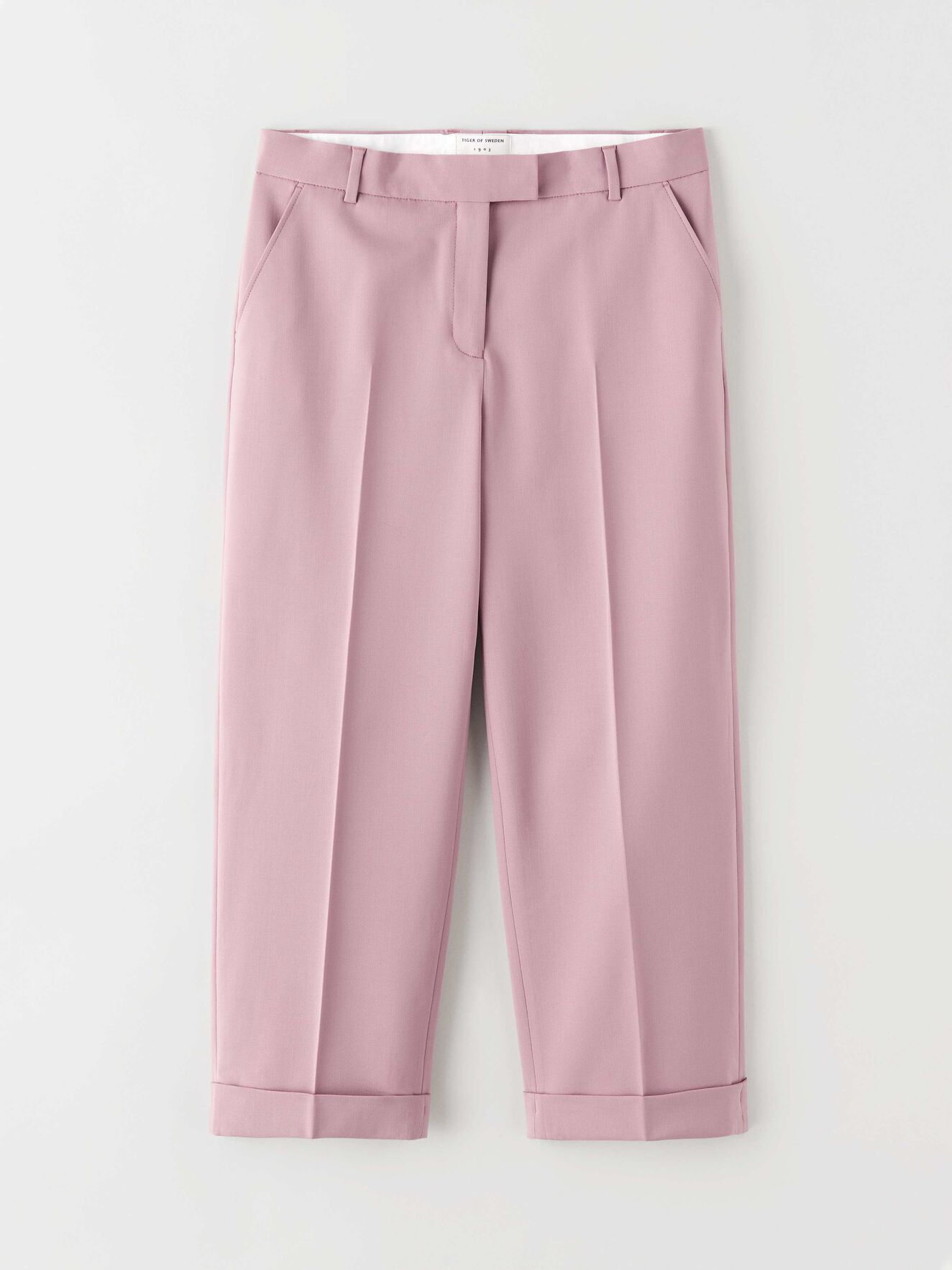 Rodez Trousers in Gents Pink from Tiger of Sweden Rodez Trousers in Gents Pink from Tiger of Sweden