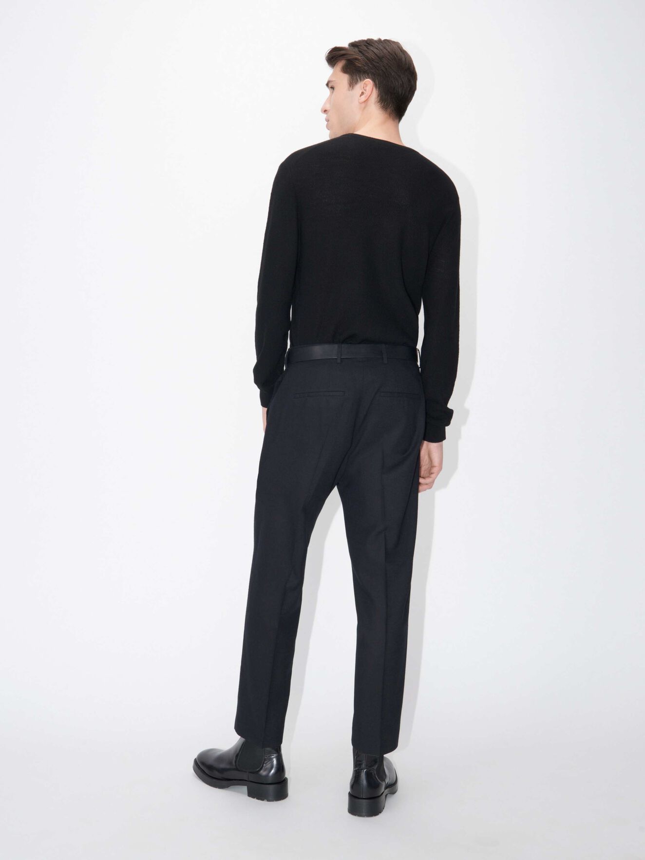 Nichols P Pullover in Black from Tiger of Sweden Nichols P Pullover in Black from Tiger of Sweden