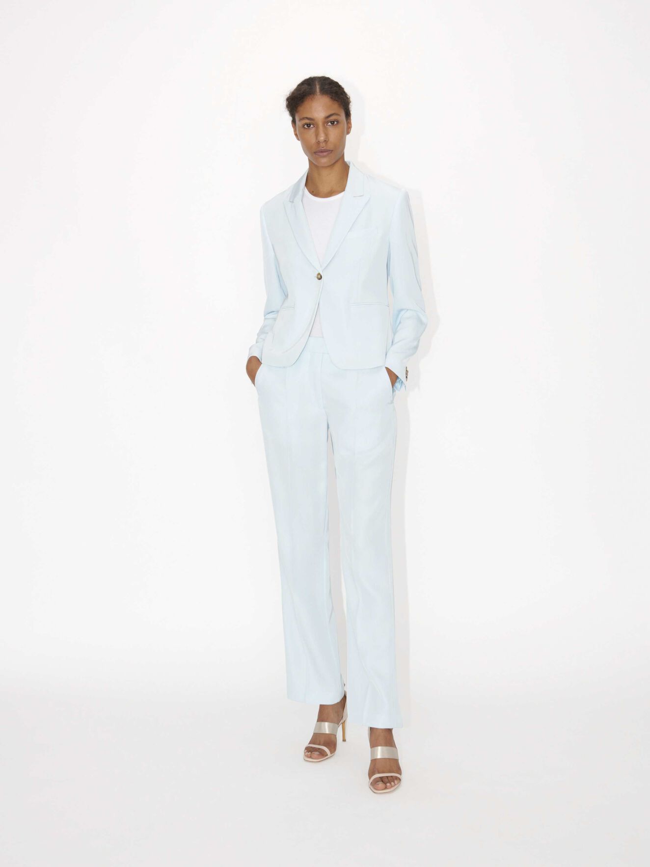 Tesse Blazer in Cloud Blue from Tiger of Sweden Tesse Blazer in Cloud Blue from Tiger of Sweden