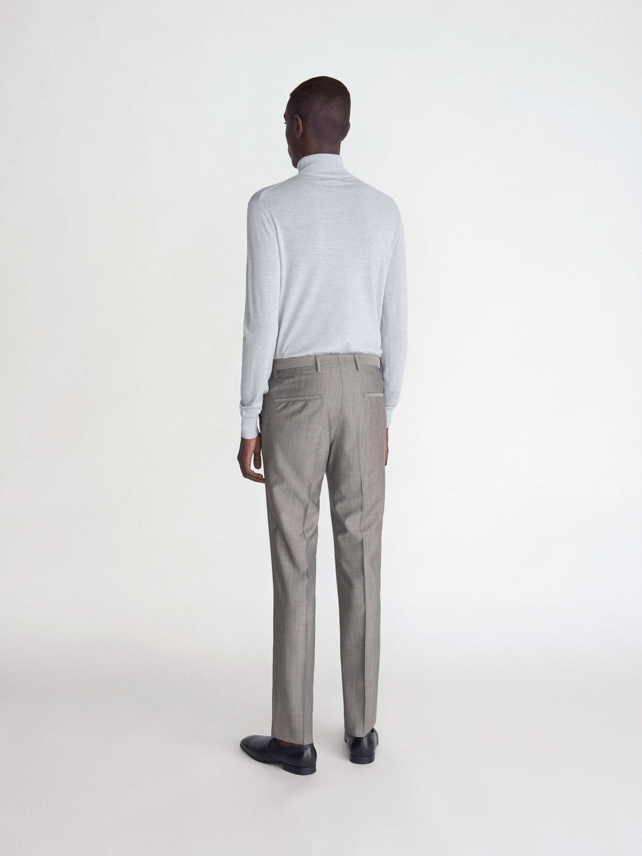 Nevile Pullover in Light grey melange from Tiger of Sweden Nevile Pullover in Light grey melange from Tiger of Sweden