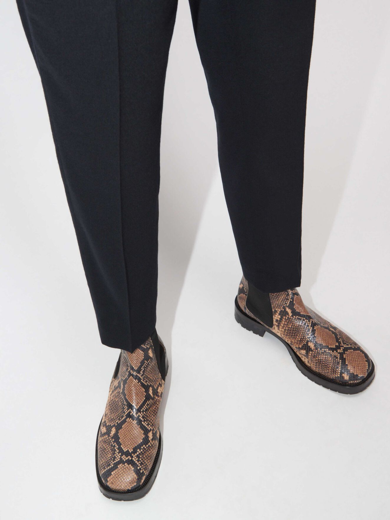 Cone Trousers in Black from Tiger of Sweden Cone Trousers in Black from Tiger of Sweden