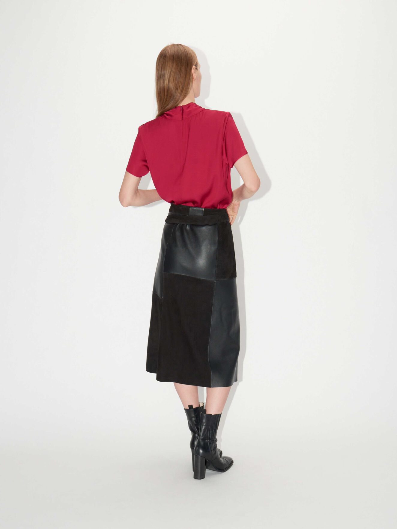 Volona Top in Wicked Red from Tiger of Sweden Volona Top in Wicked Red from Tiger of Sweden