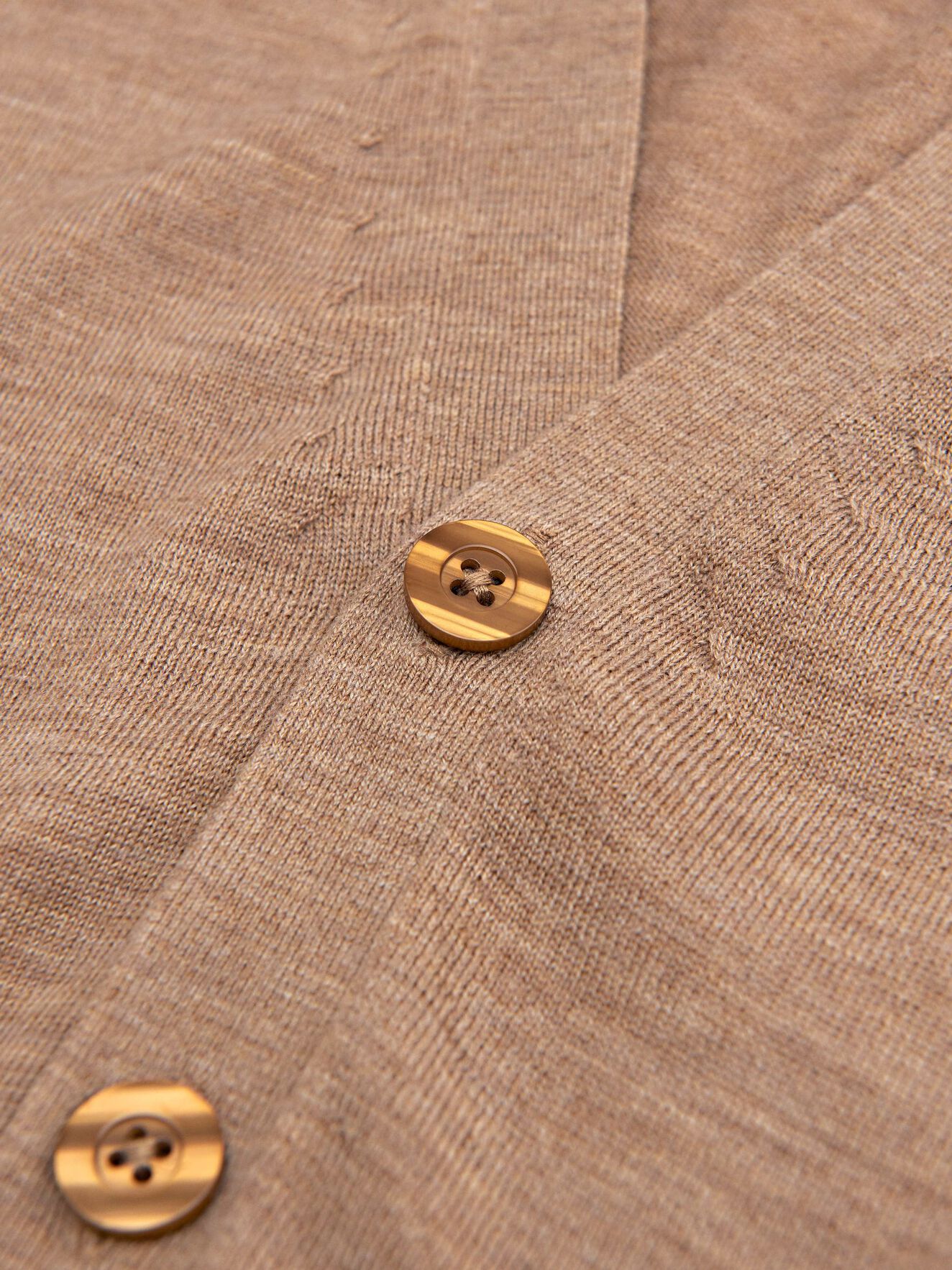 Navid Cardigan in Tiger Eye from Tiger of Sweden Navid Cardigan in Tiger Eye from Tiger of Sweden