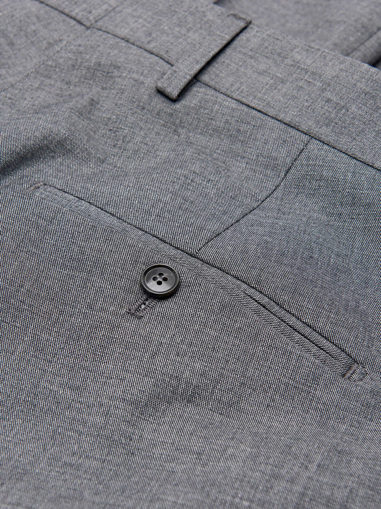 Tilman Trousers in Med Grey Mel from Tiger of Sweden Tilman Trousers in Med Grey Mel from Tiger of Sweden