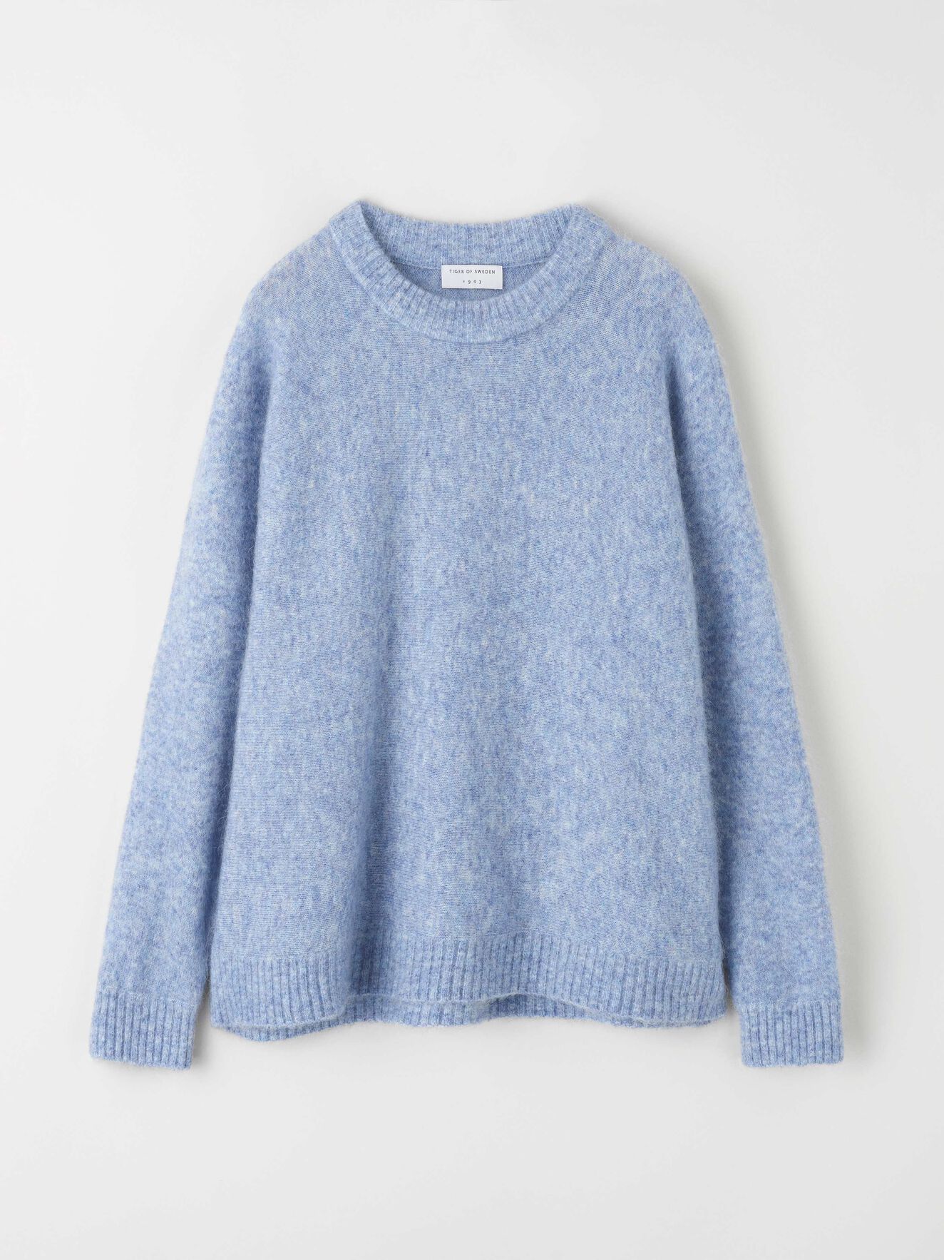 Gwynn Pullover in Dull Blue from Tiger of Sweden Gwynn Pullover in Dull Blue from Tiger of Sweden