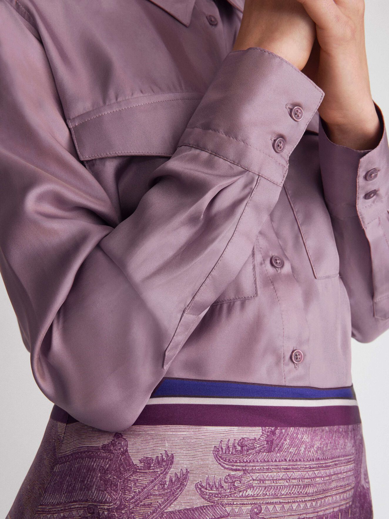 Chemise Air in Mulberry Dream from Tiger of Sweden Chemise Air in Mulberry Dream from Tiger of Sweden