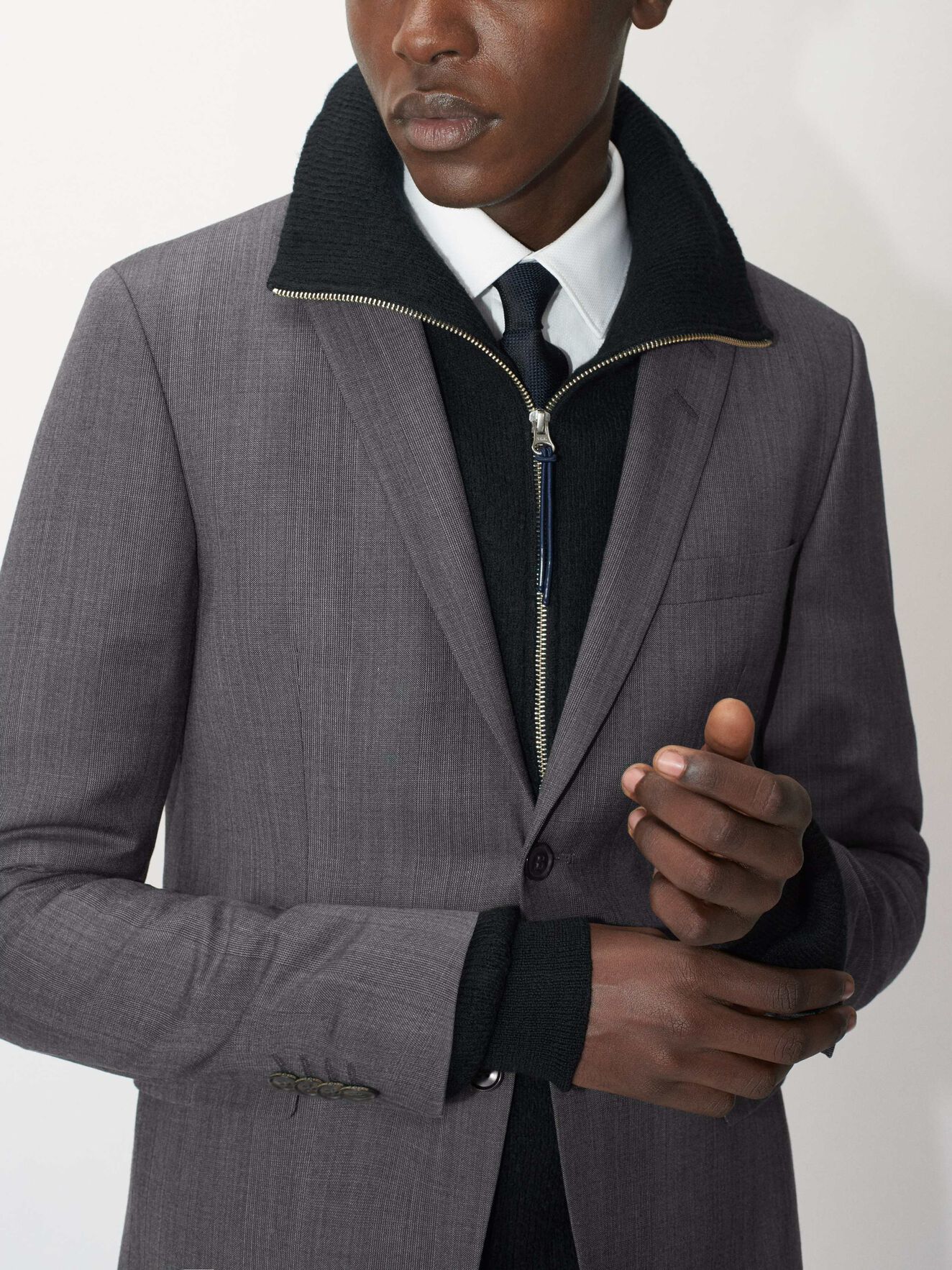 2018 Blazer in Med Grey Mel from Tiger of Sweden 2018 Blazer in Med Grey Mel from Tiger of Sweden
