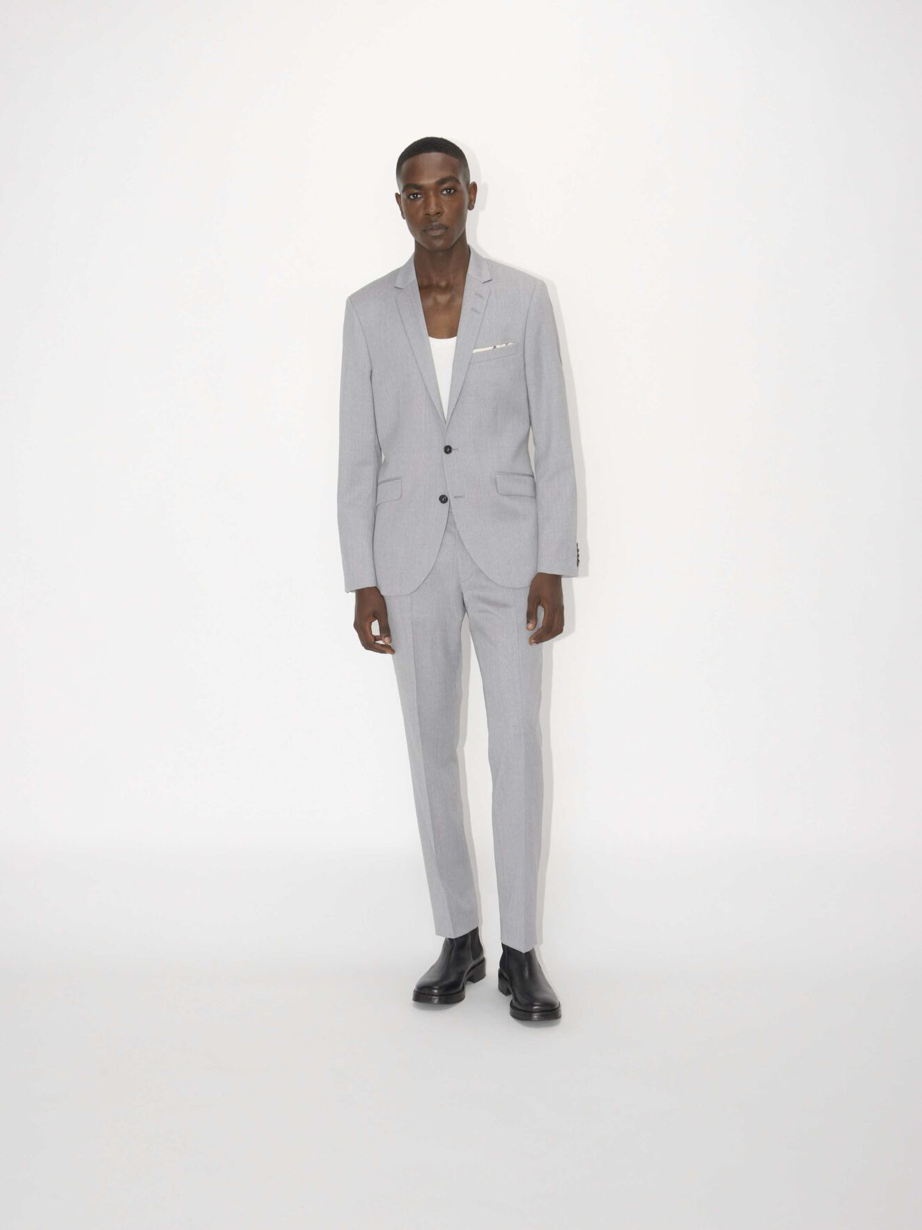 James Blazer in Light grey melange from Tiger of Sweden James Blazer in Light grey melange from Tiger of Sweden