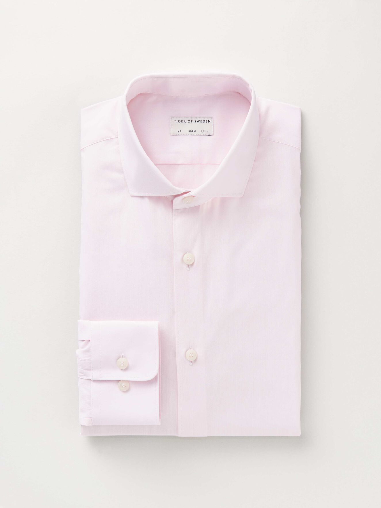 Farrell 5 Shirt in Powder Pink from Tiger of Sweden Farrell 5 Shirt in Powder Pink from Tiger of Sweden