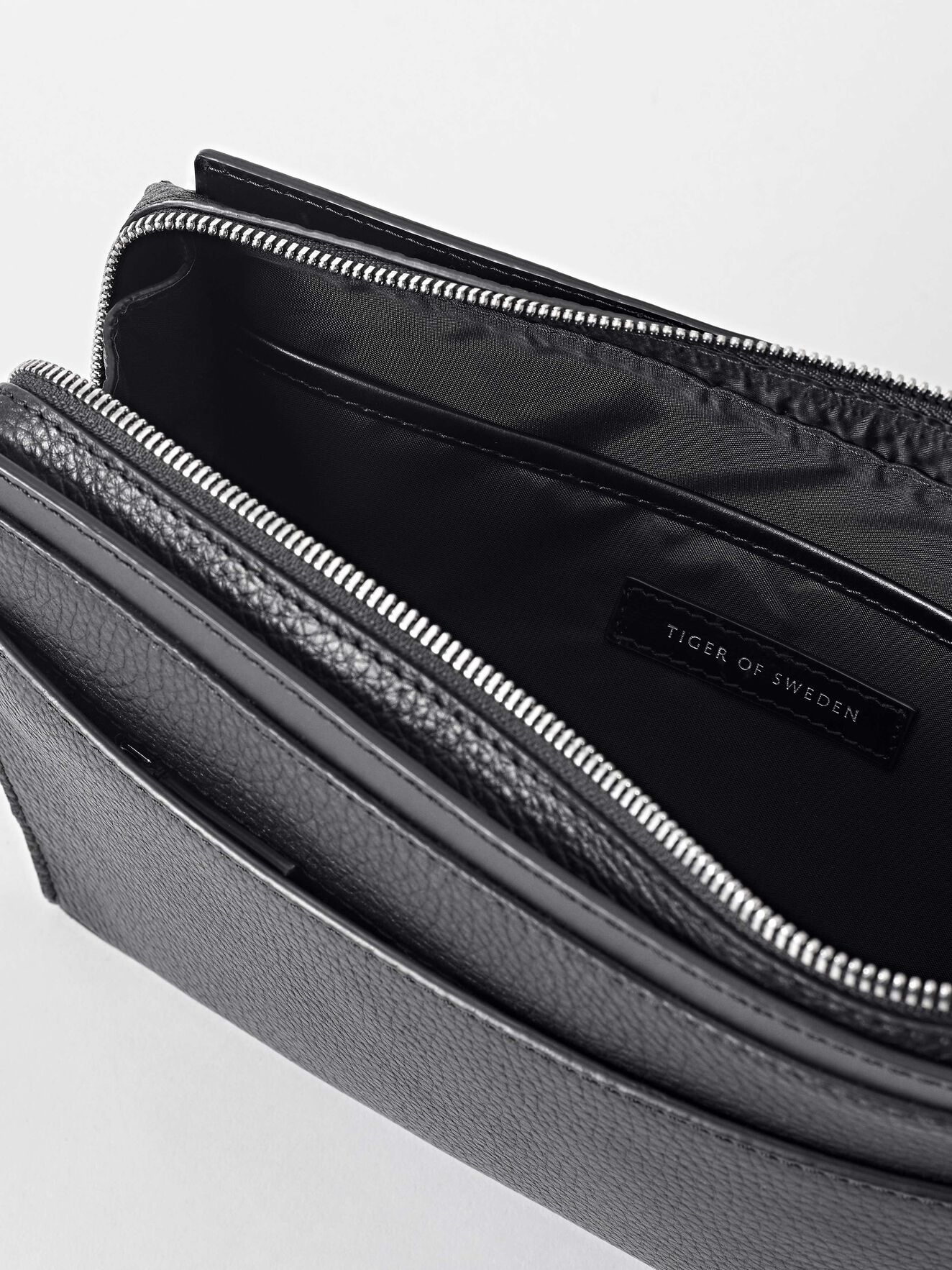 Westby Wash Bag in Black from Tiger of Sweden Westby Wash Bag in Black from Tiger of Sweden