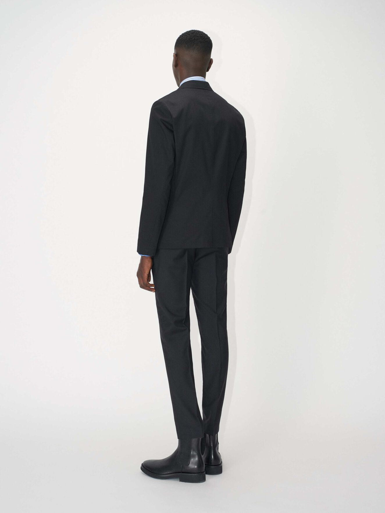 Jimmie Shirt Blazer in Black from Tiger of Sweden Jimmie Shirt Blazer in Black from Tiger of Sweden
