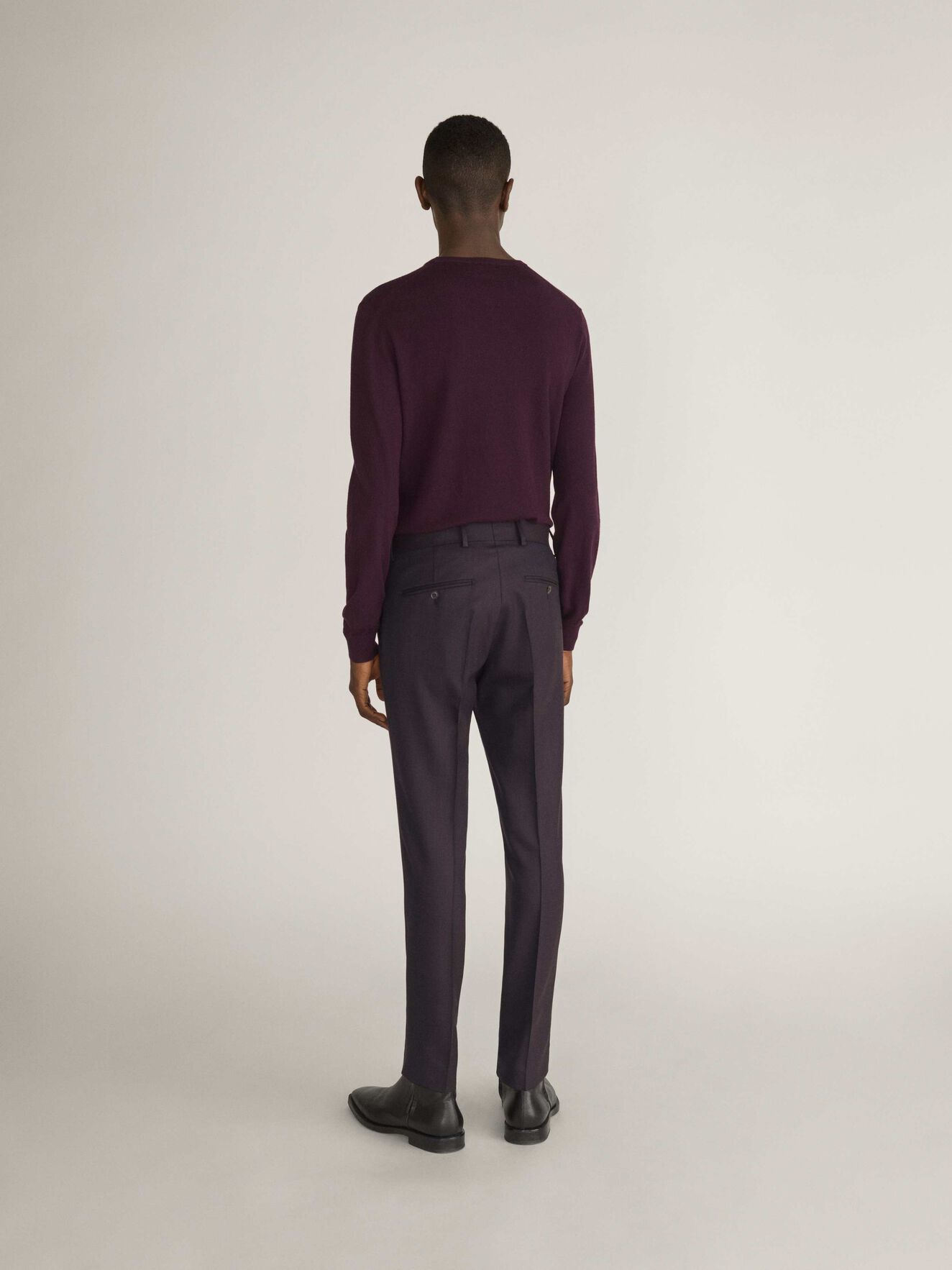Nichols Pullover in Noon Plum from Tiger of Sweden Nichols Pullover in Noon Plum from Tiger of Sweden