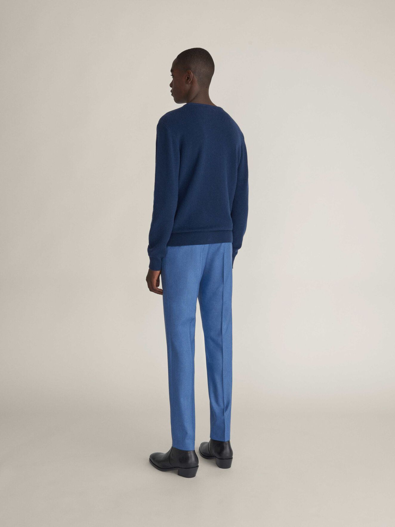 Nickol Pullover in Royal Blue from Tiger of Sweden Nickol Pullover in Royal Blue from Tiger of Sweden