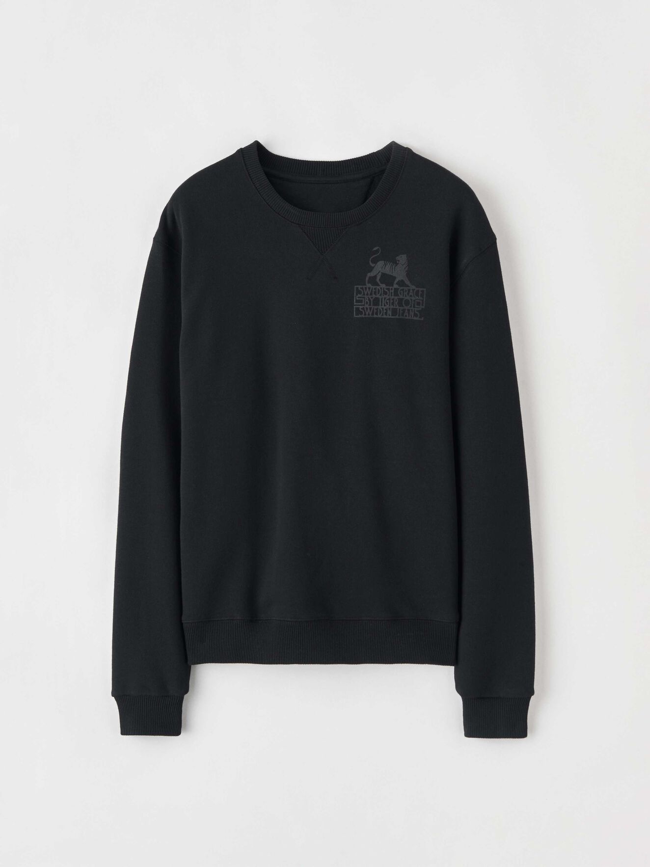 Lexxus Sweatshirt in Black from Tiger of Sweden Lexxus Sweatshirt in Black from Tiger of Sweden