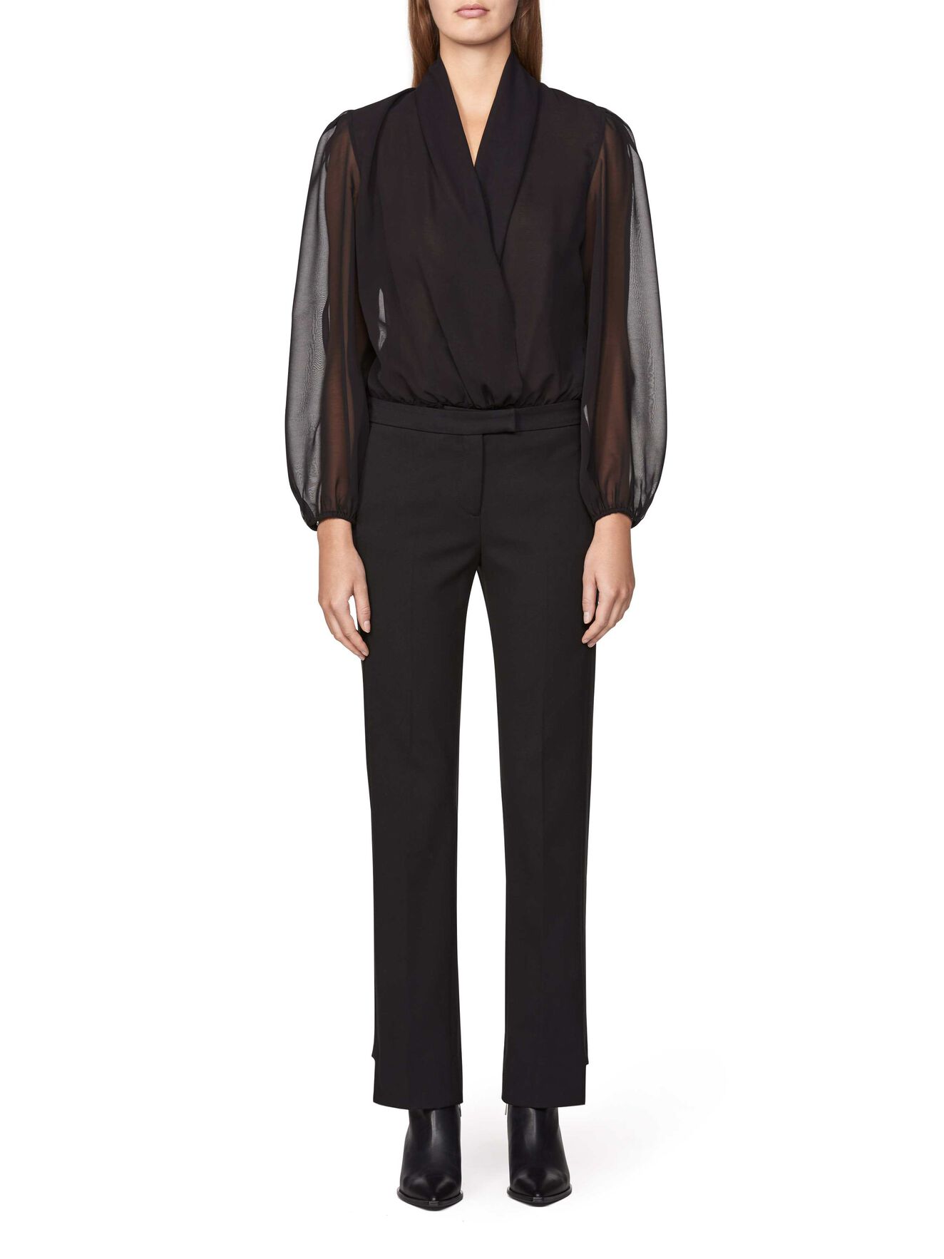 Mento Trousers in Midnight Black from Tiger of Sweden Mento Trousers in Midnight Black from Tiger of Sweden