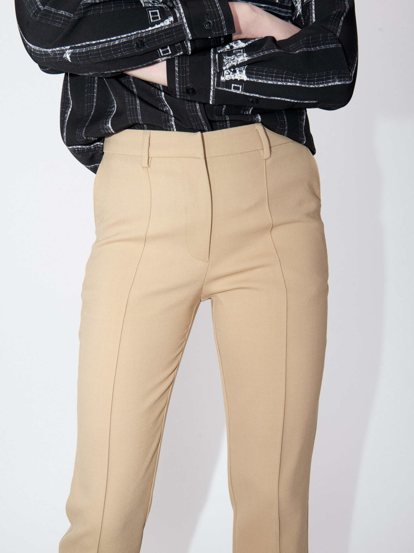 Bari W Trousers in Nut from Tiger of Sweden Bari W Trousers in Nut from Tiger of Sweden
