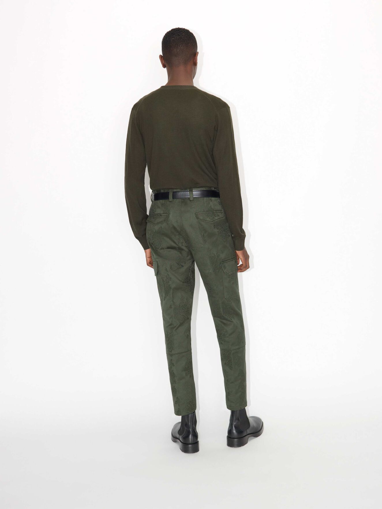 Tool Trousers in Dark Green from Tiger of Sweden Tool Trousers in Dark Green from Tiger of Sweden