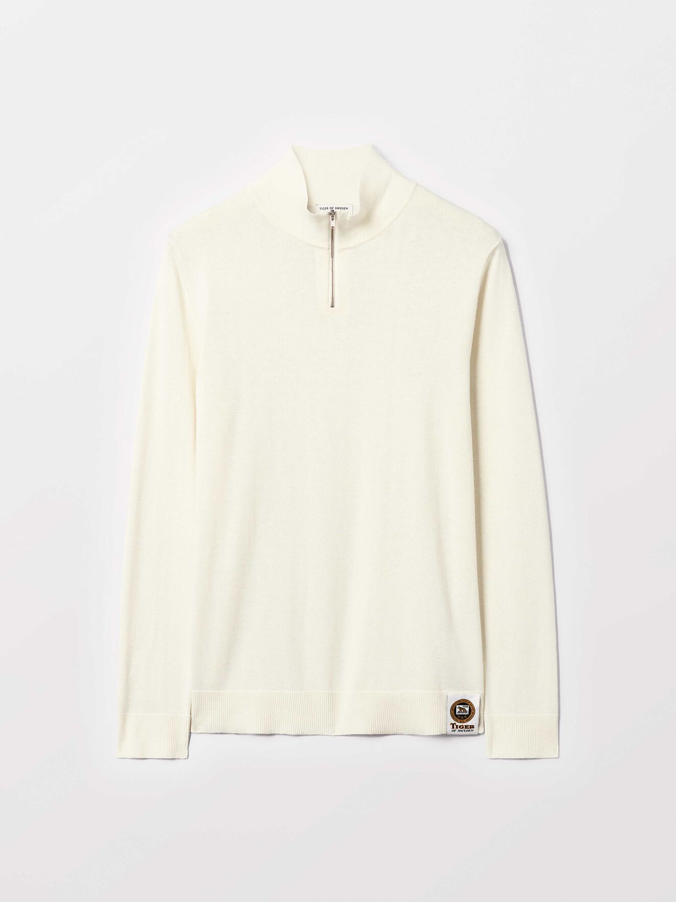 Nemus Pullover in Gardenia from Tiger of Sweden Nemus Pullover in Gardenia from Tiger of Sweden