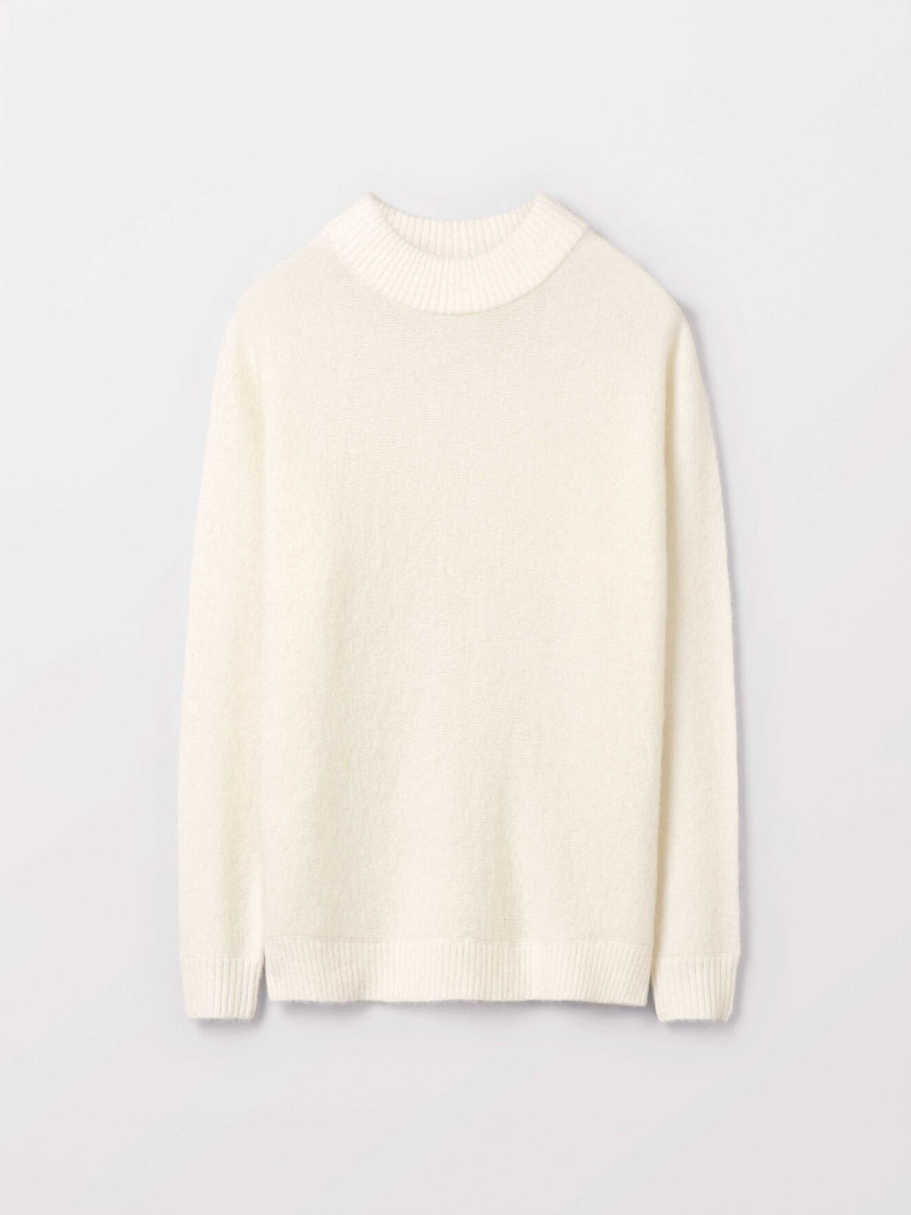 Gwyllen Pullover in Bright White from Tiger of Sweden Gwyllen Pullover in Bright White from Tiger of Sweden