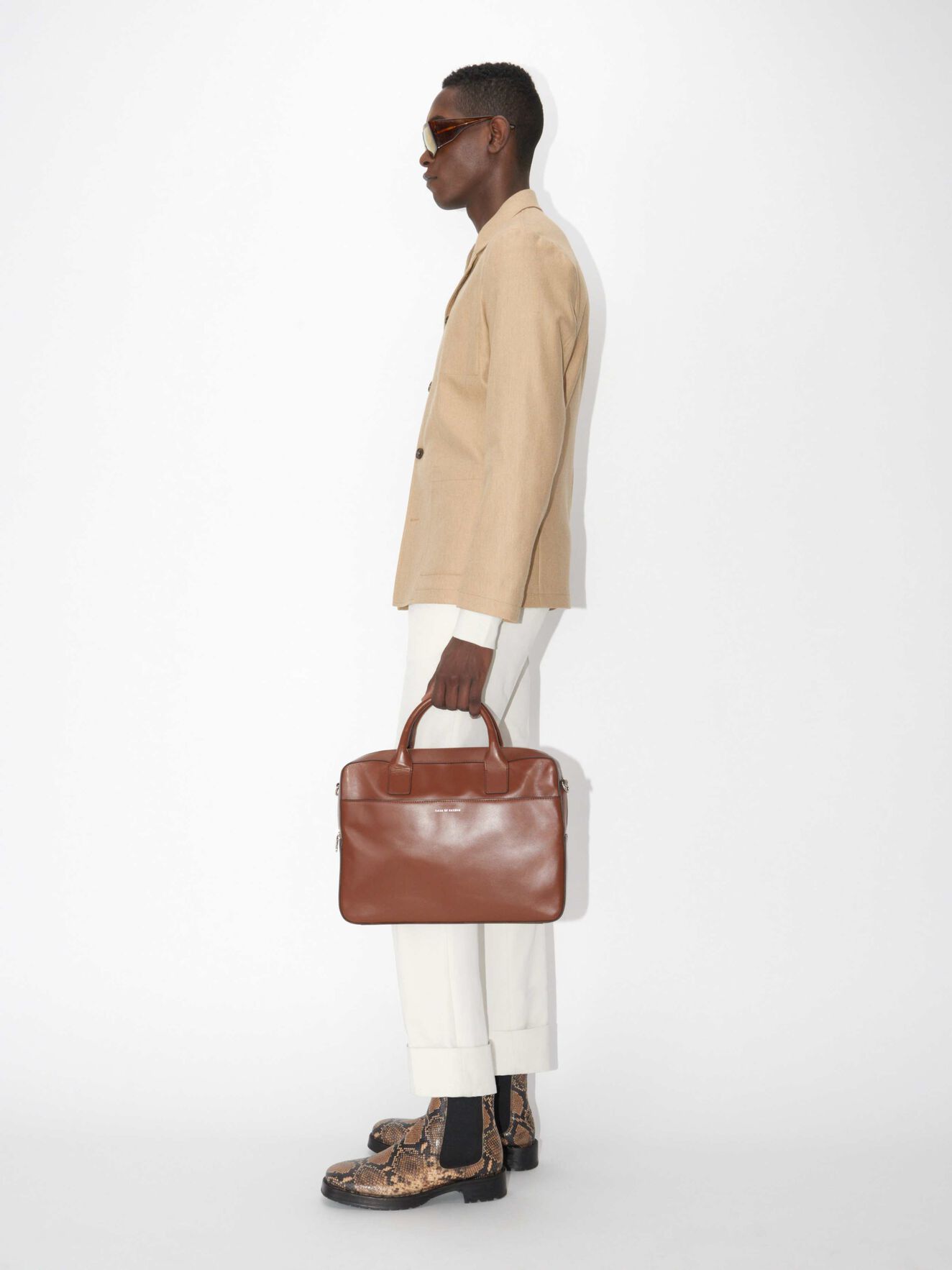 Blume Bag in Light Brown from Tiger of Sweden Blume Bag in Light Brown from Tiger of Sweden
