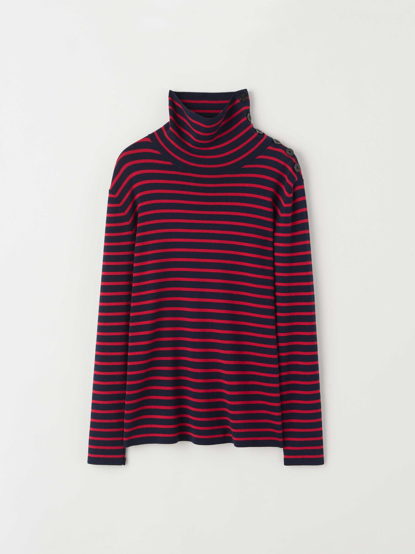 Hamper Pullover in Outer Blue from Tiger of Sweden Hamper Pullover in Outer Blue from Tiger of Sweden
