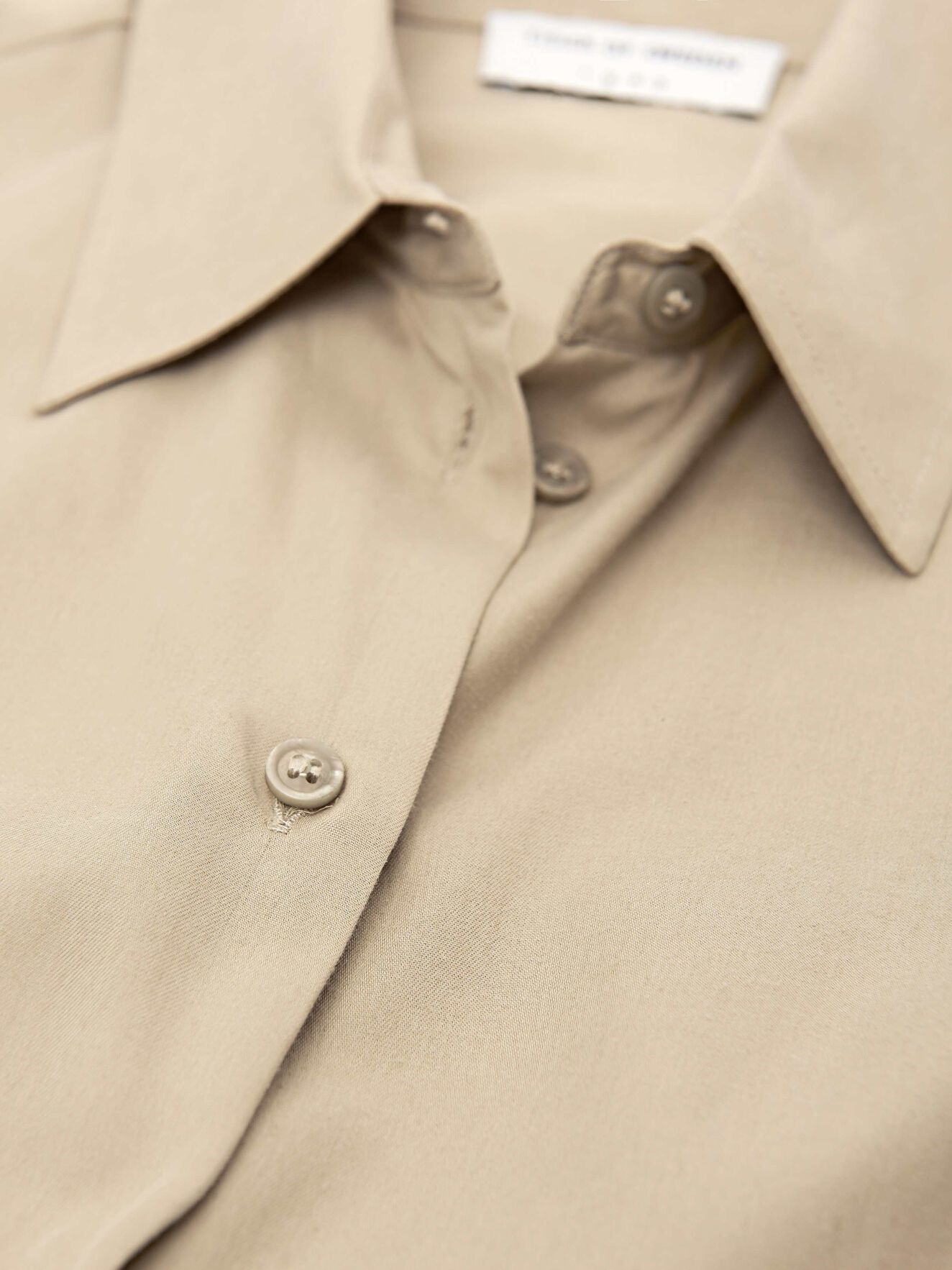 Noka Shirt in Irish Cream from Tiger of Sweden Noka Shirt in Irish Cream from Tiger of Sweden