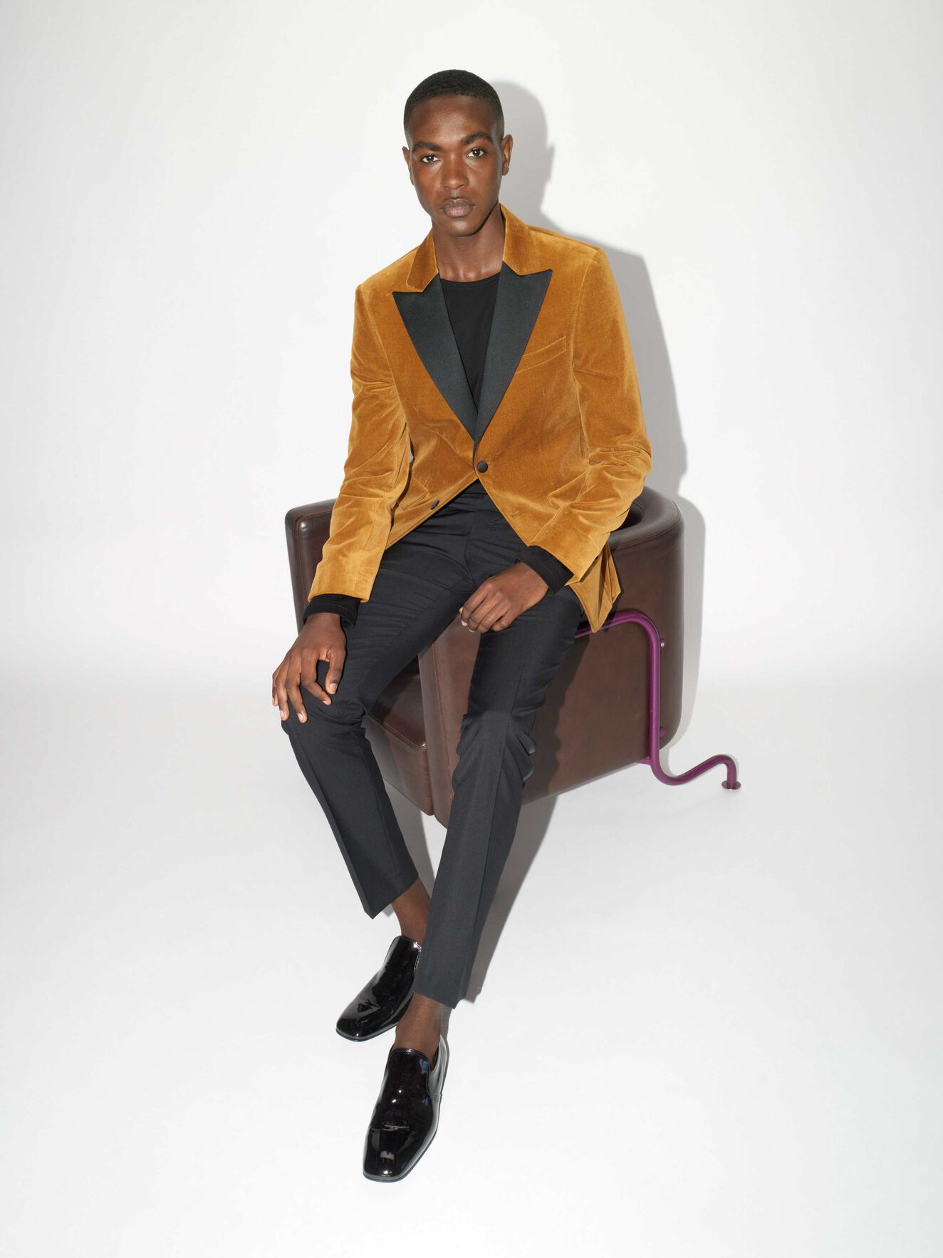 1903 Tux Blazer in Mustard from Tiger of Sweden 1903 Tux Blazer in Mustard from Tiger of Sweden