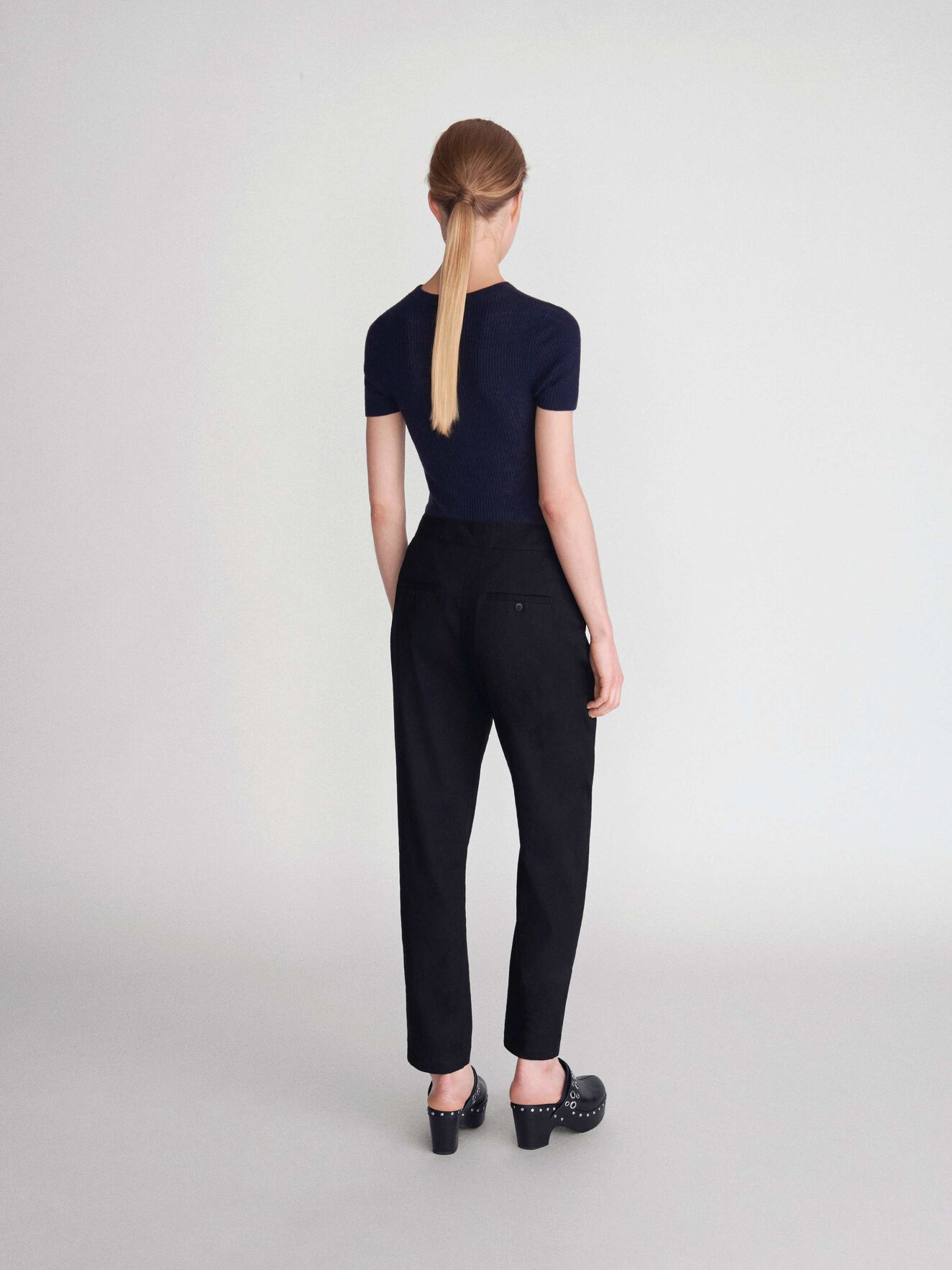 Ara L Trousers in Black from Tiger of Sweden Ara L Trousers in Black from Tiger of Sweden