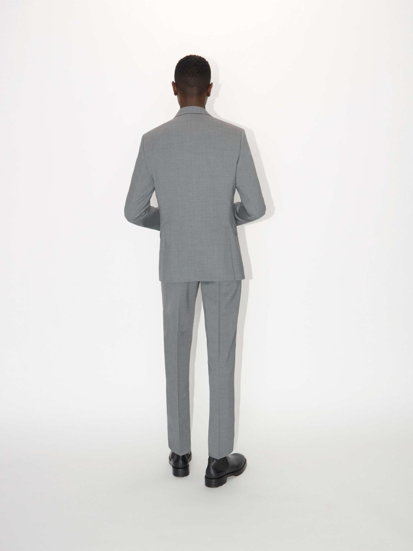 Tordon Trousers in Light grey melange from Tiger of Sweden Tordon Trousers in Light grey melange from Tiger of Sweden