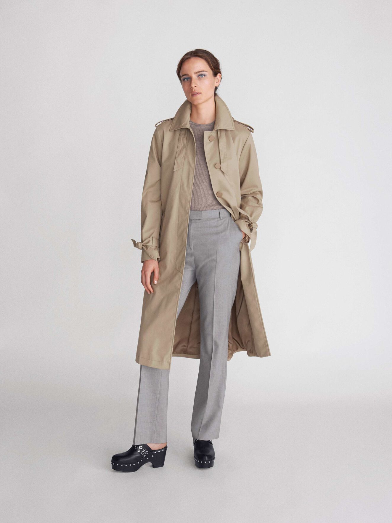 Torii Coat in Irish Cream from Tiger of Sweden Torii Coat in Irish Cream from Tiger of Sweden
