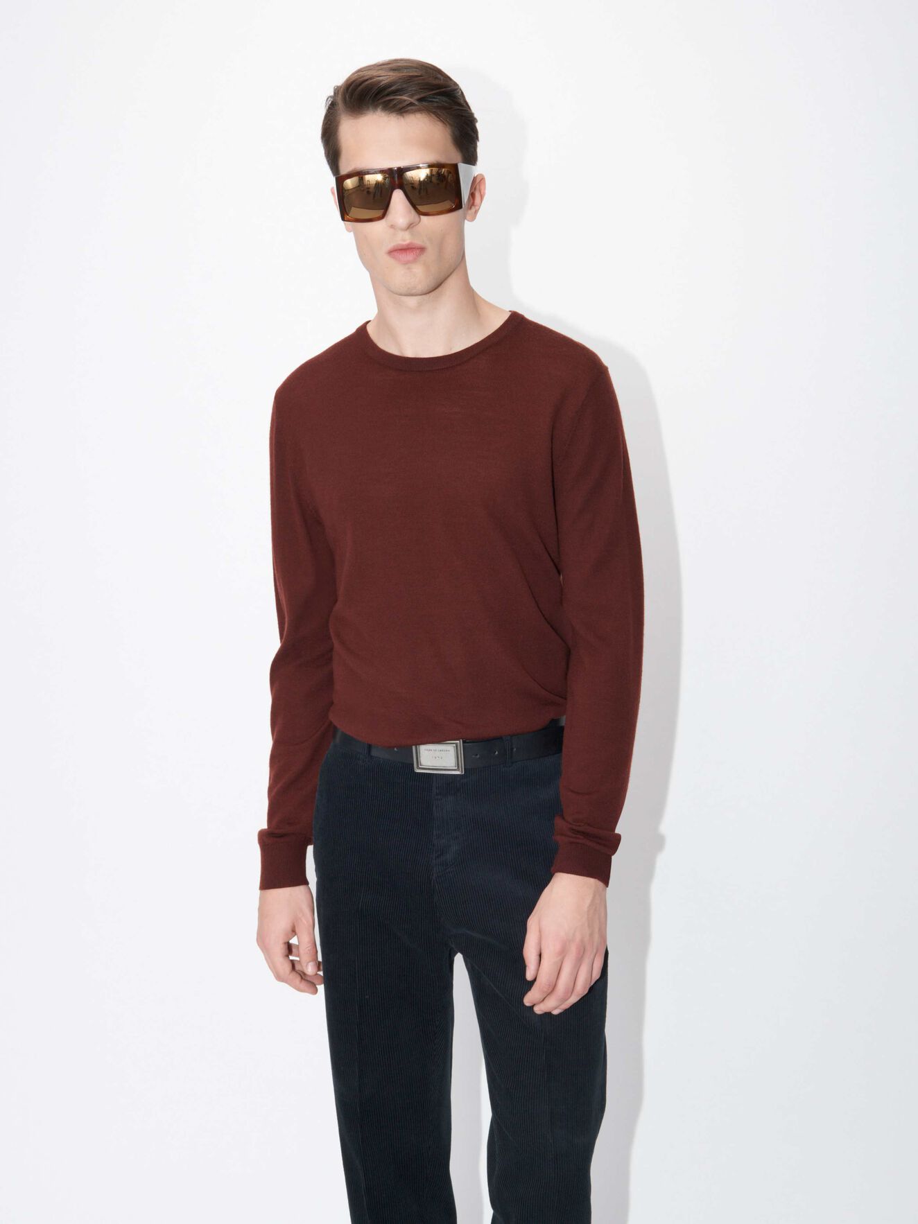 Nichols Pullover in Regal Red from Tiger of Sweden Nichols Pullover in Regal Red from Tiger of Sweden
