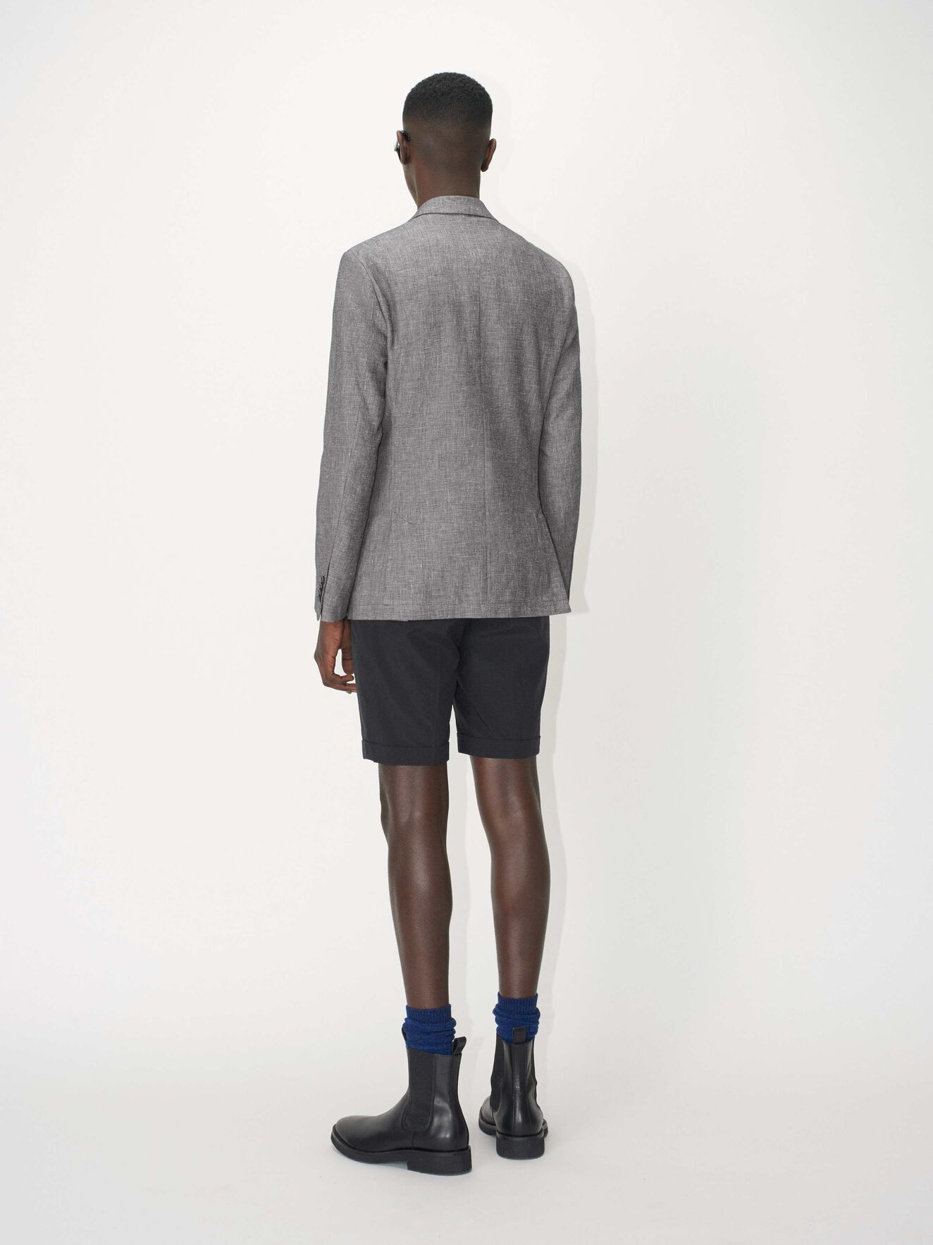 Jamonte Hl Blazer in Light grey melange from Tiger of Sweden Jamonte Hl Blazer in Light grey melange from Tiger of Sweden