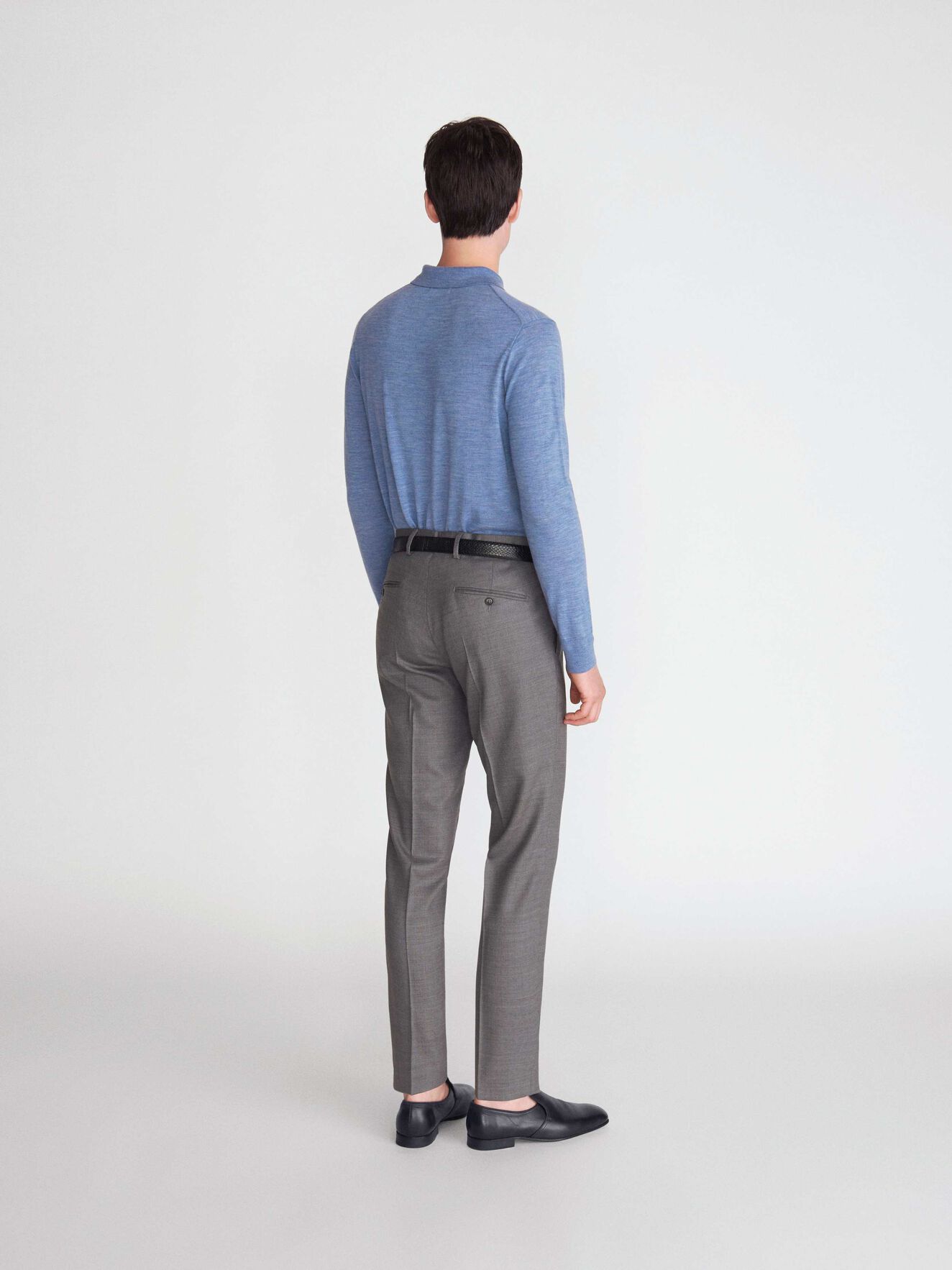 Newton Pullover in Soft blue from Tiger of Sweden Newton Pullover in Soft blue from Tiger of Sweden