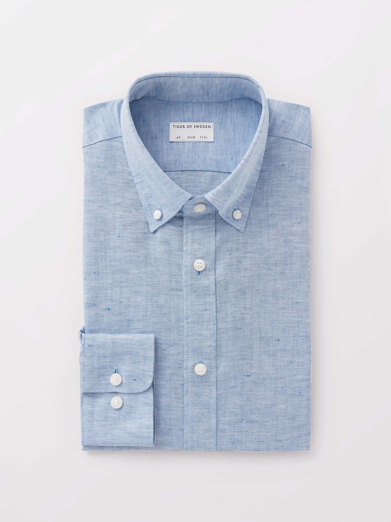 Fenald Shirt in Light blue from Tiger of Sweden Fenald Shirt in Light blue from Tiger of Sweden